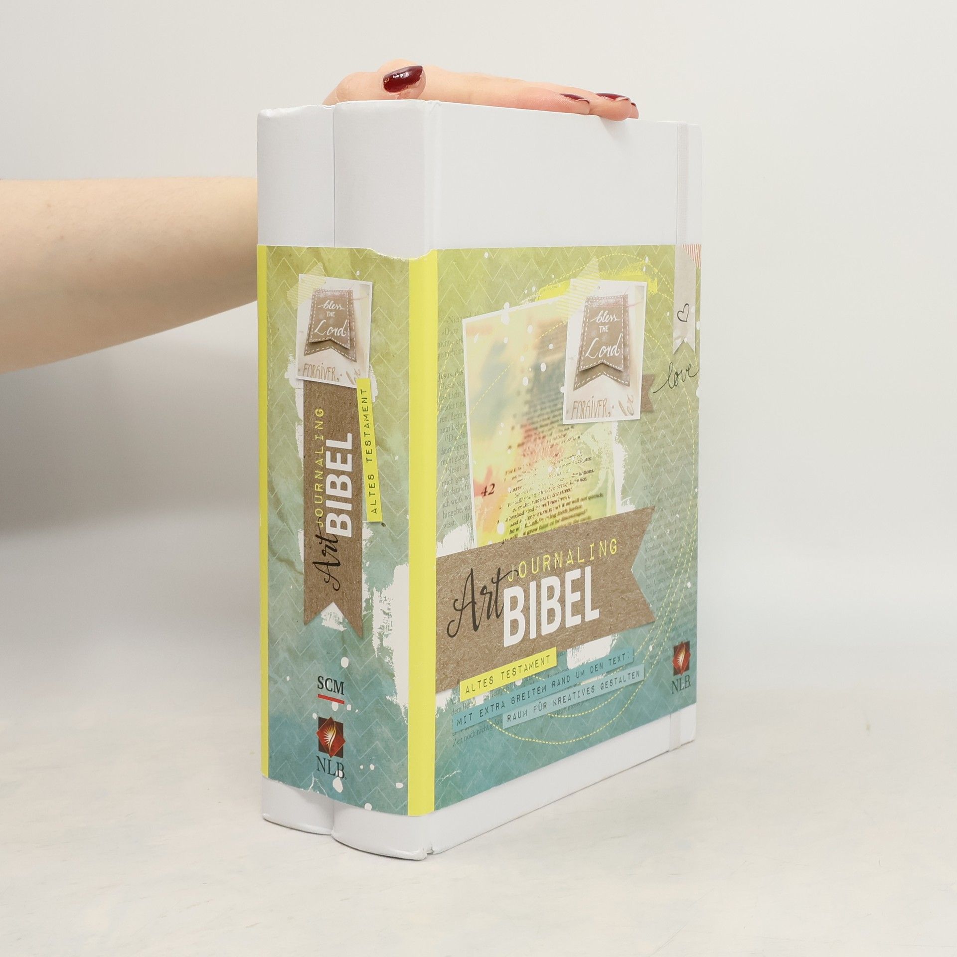 Collectif d'auteurs Art Journaling Bibel, NLB Neues Leben Bibel - Altes Testament, 2 Bde.