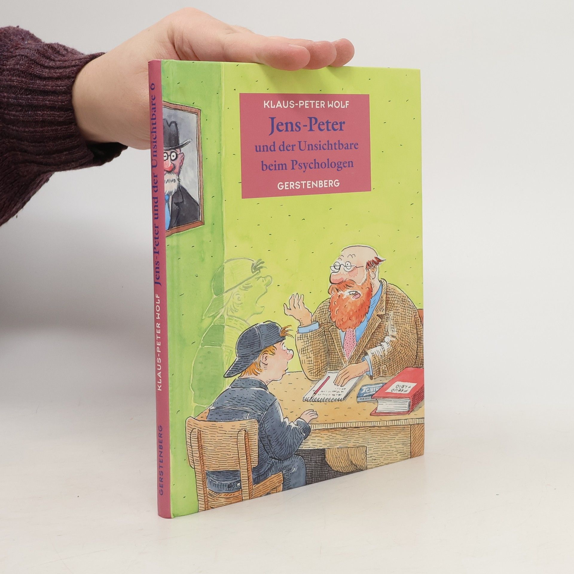 Jens-Peter und der Unsichtbare beim Psychologen