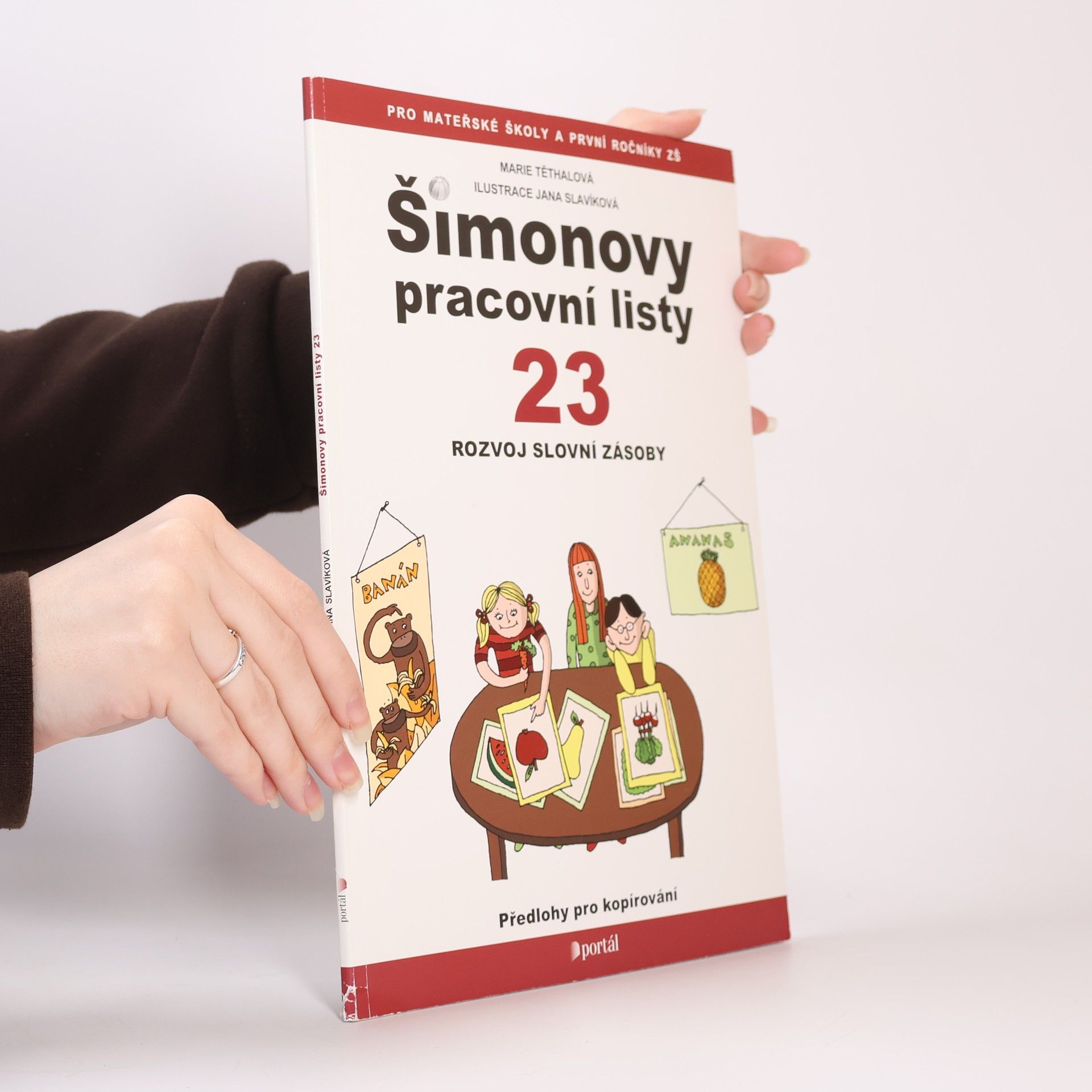 Marie Těthalová Šimonovy pracovní listy 23 - Rozvoj slovní zásoby