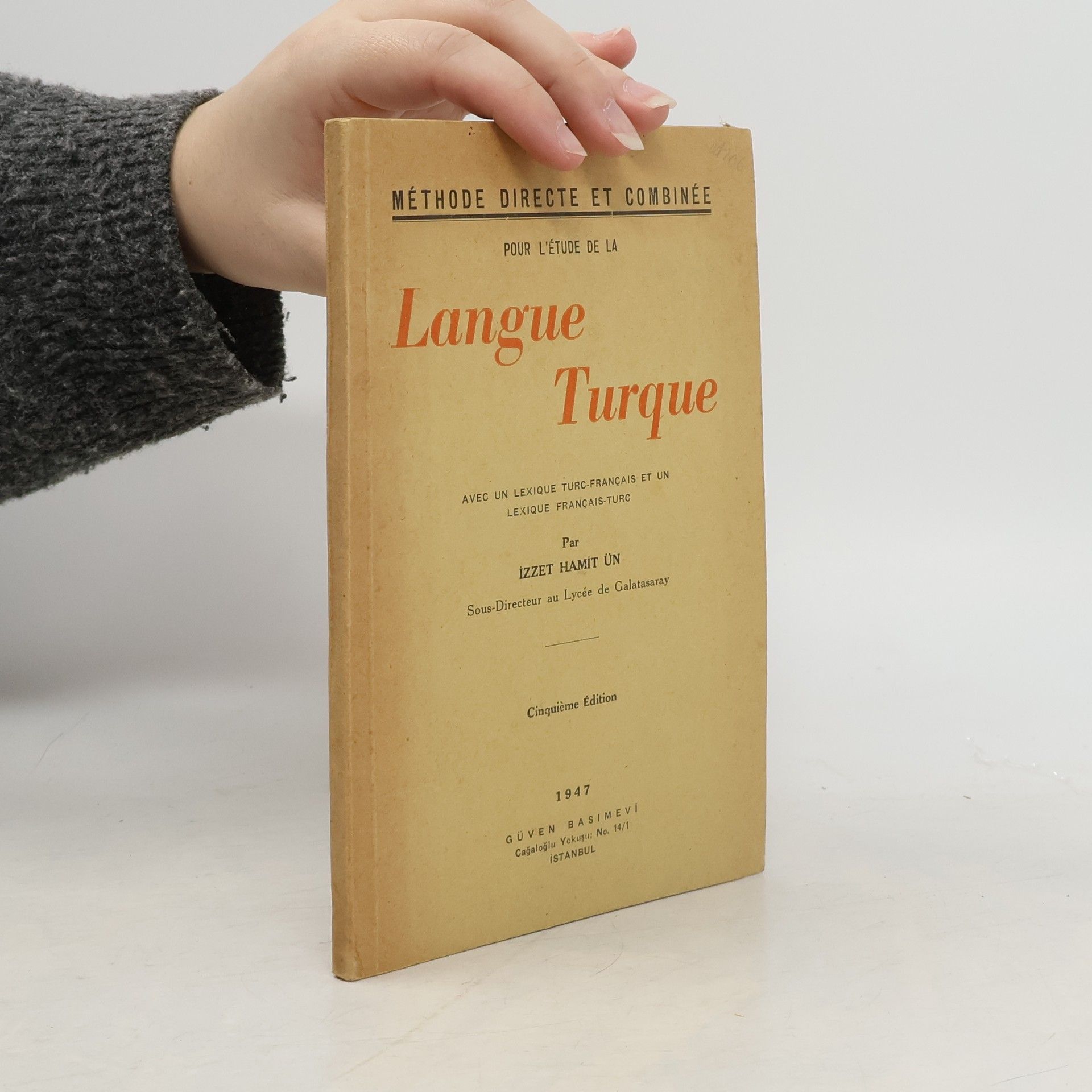 Izzet Hamit Un Langue Turque