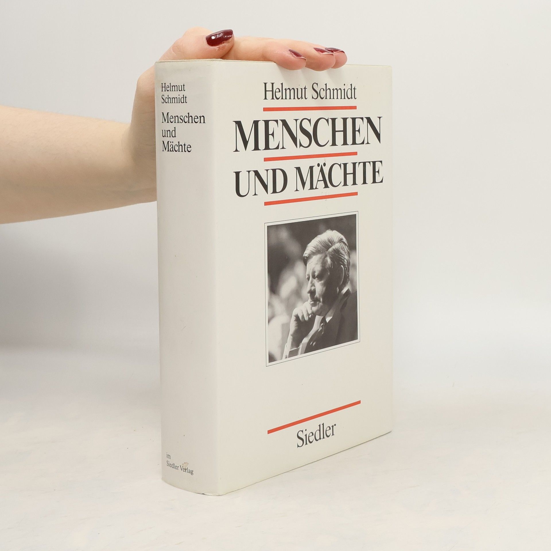 Helmut Schmidt Menschen und Mächte