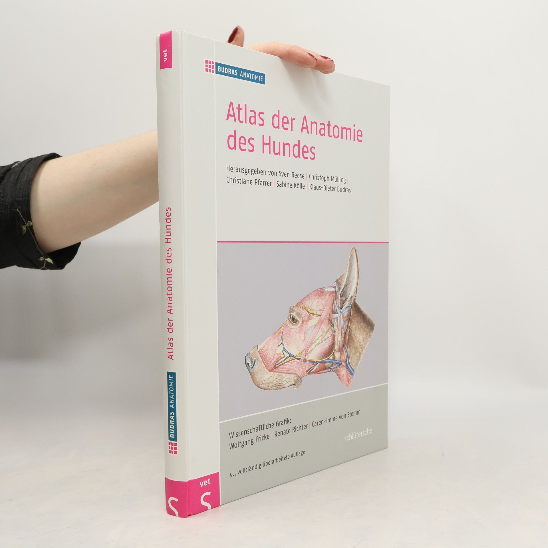 Budras Anatomie: Atlas der Anatomie des Hundes