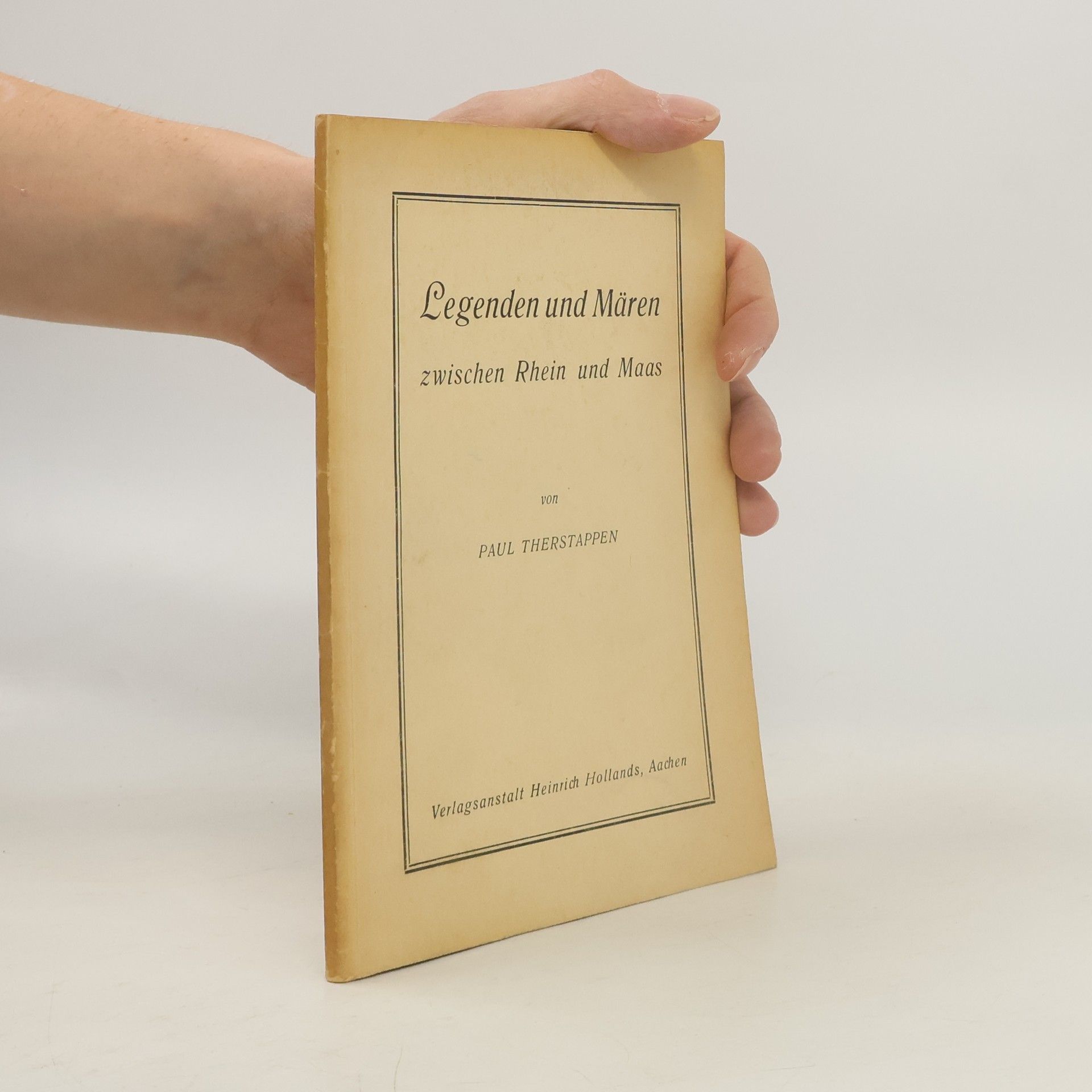 Paul Therstappen Legenden und Mären