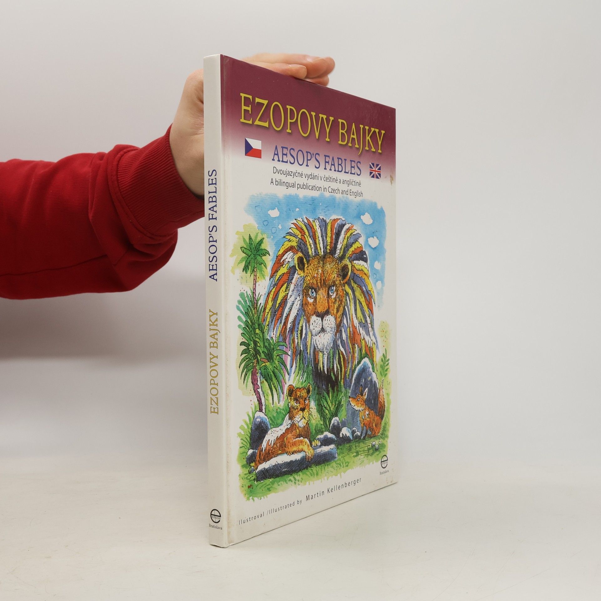 Ezop Ezopovy bajky: Dvoujazyčné vydání v češtině a angličtině