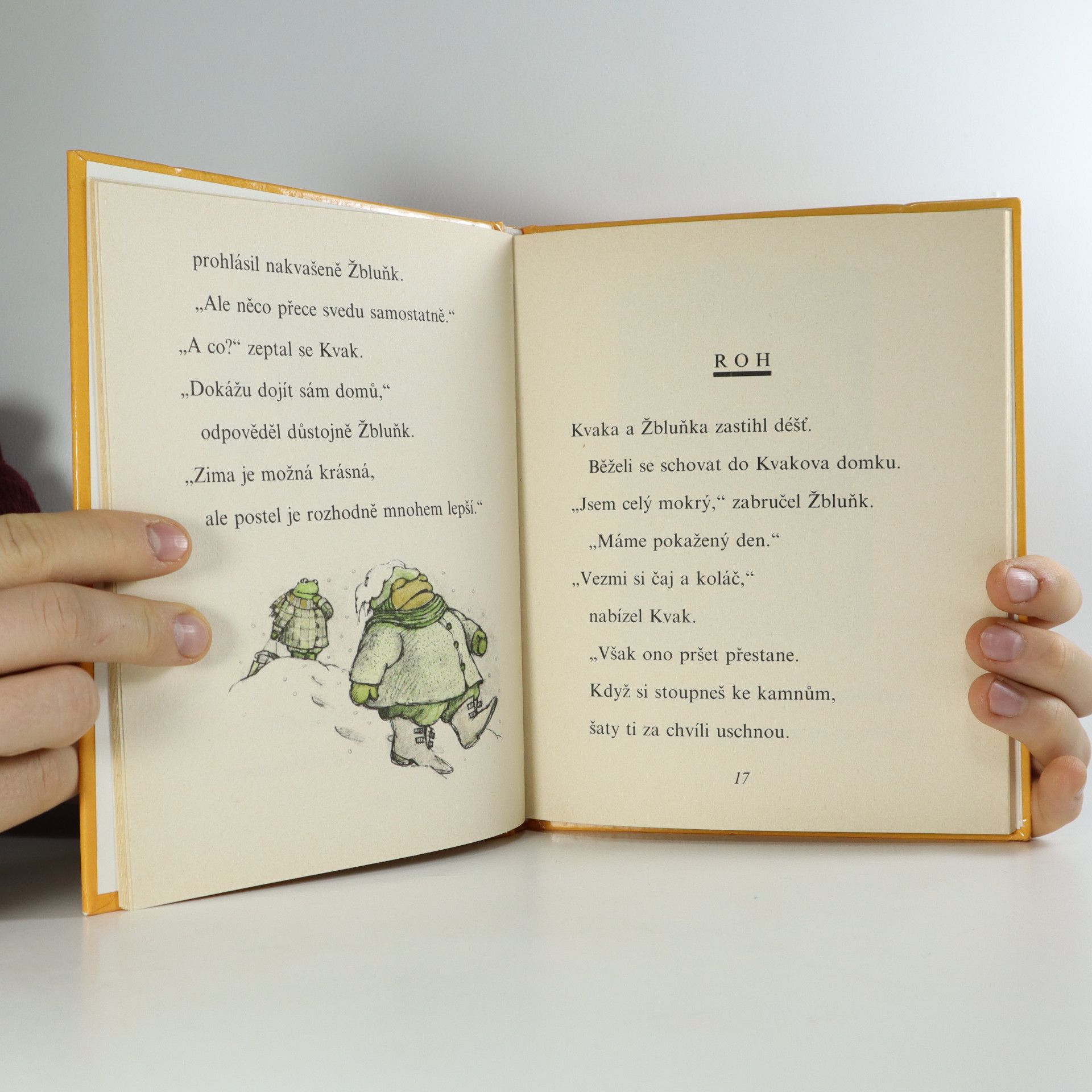 Arnold Lobel Kvak a Žbluňk od jara do Vánoc
