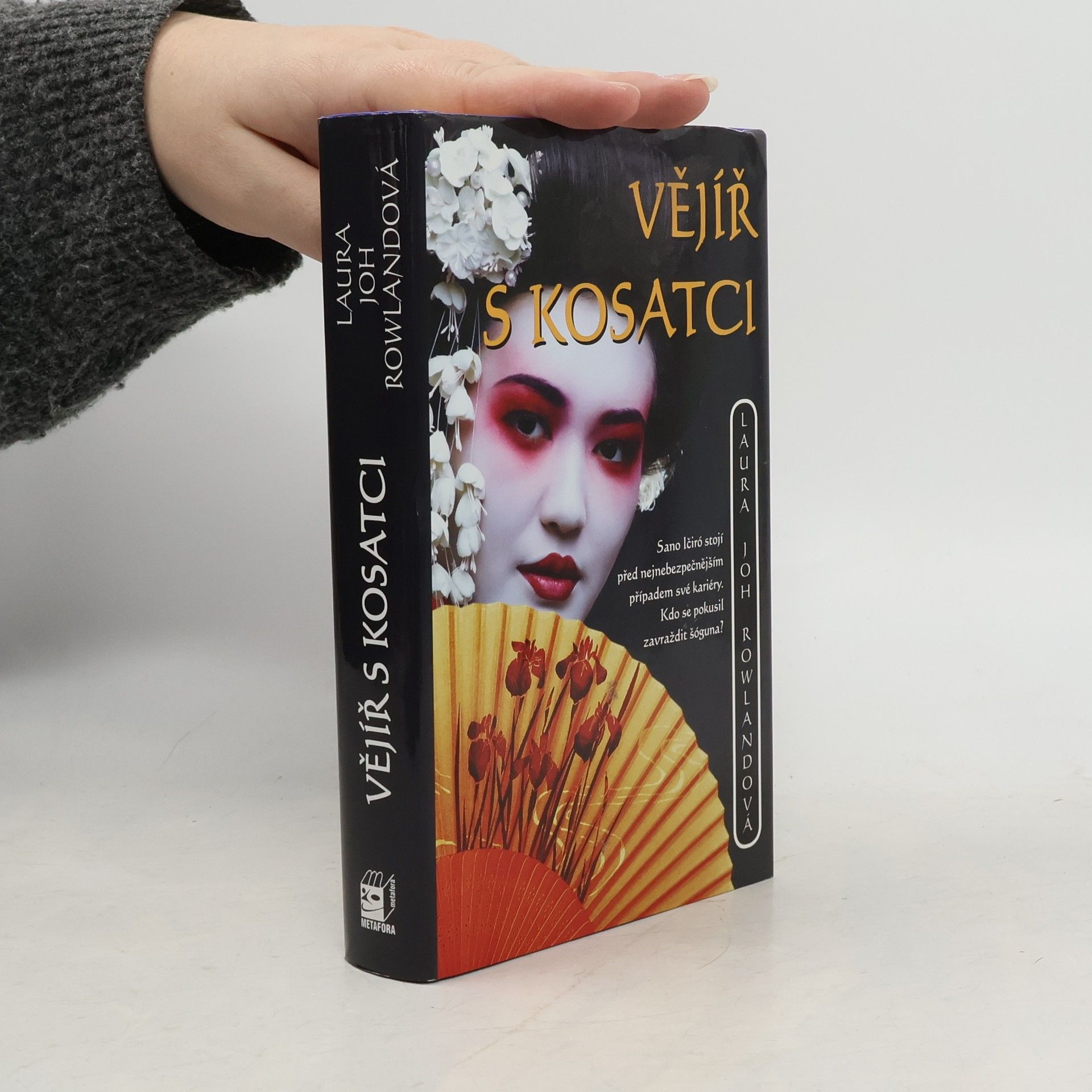 Laura Joh Rowland Vějíř s kosatci