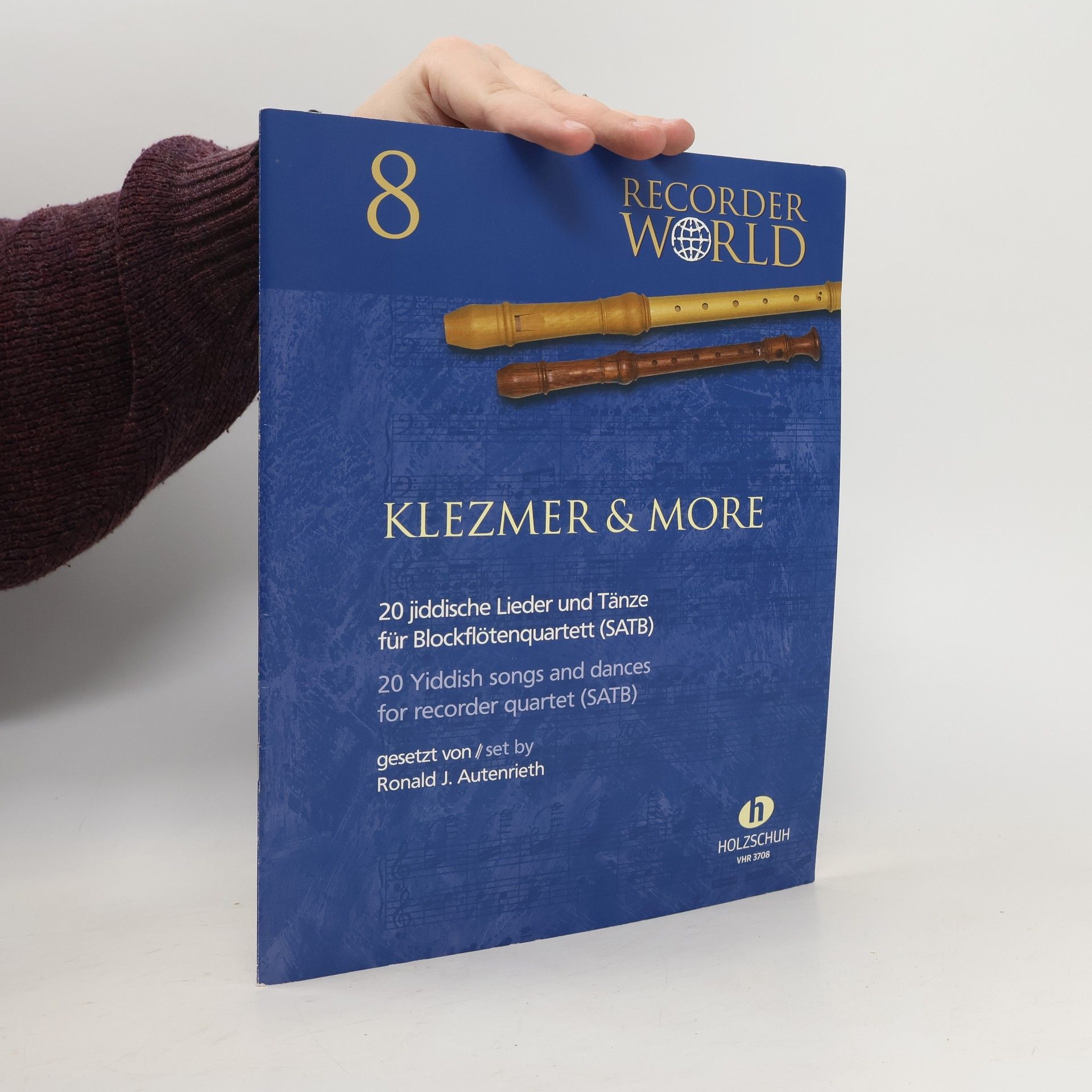 Ronald J. Autenrieth Recorder World - 8: Klezmer & More - 20 jiddische Lieder