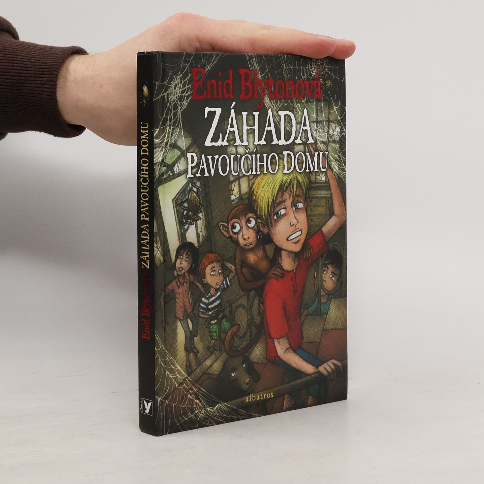 Enid Blyton Záhada Pavoučího domu