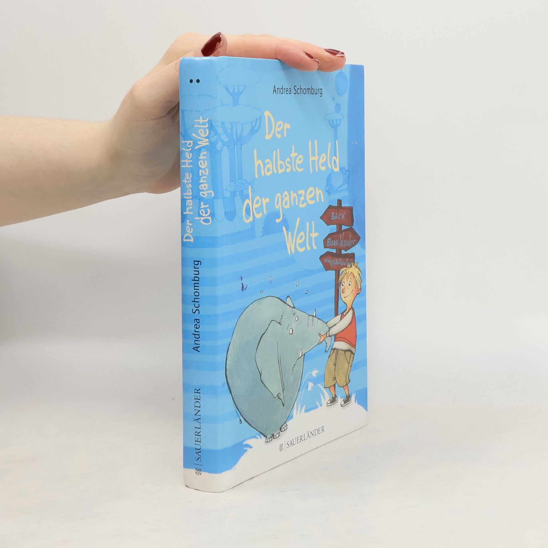 Andrea Schomburg Der halbste Held der ganzen Welt