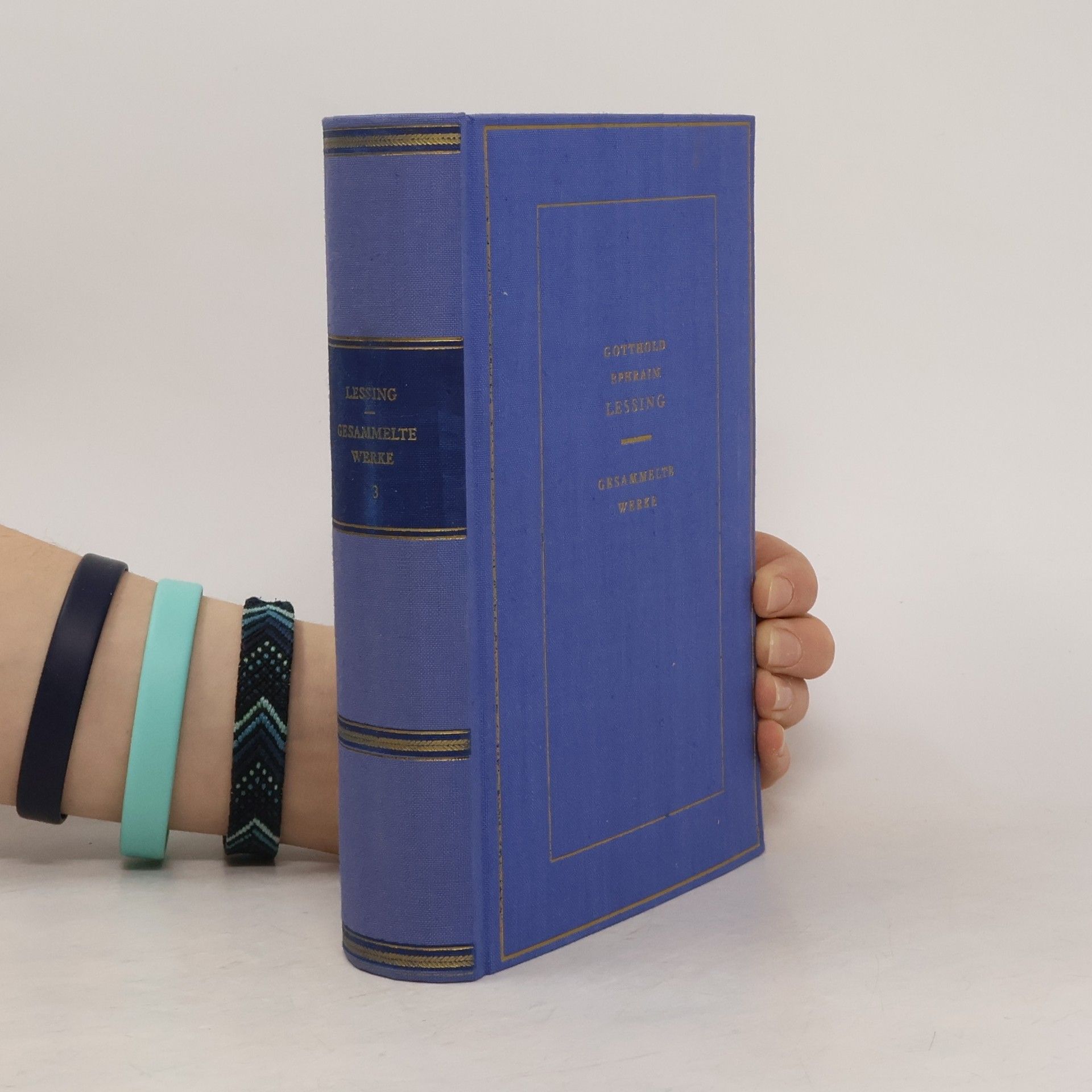 Gotthold Ephraim Lessing Gesammelte Werke, dritter band