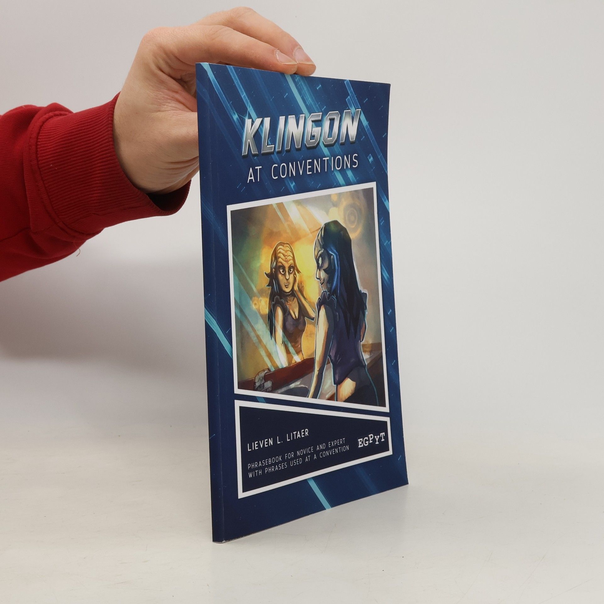 Lieven L. Litaer Klingon at Conventions