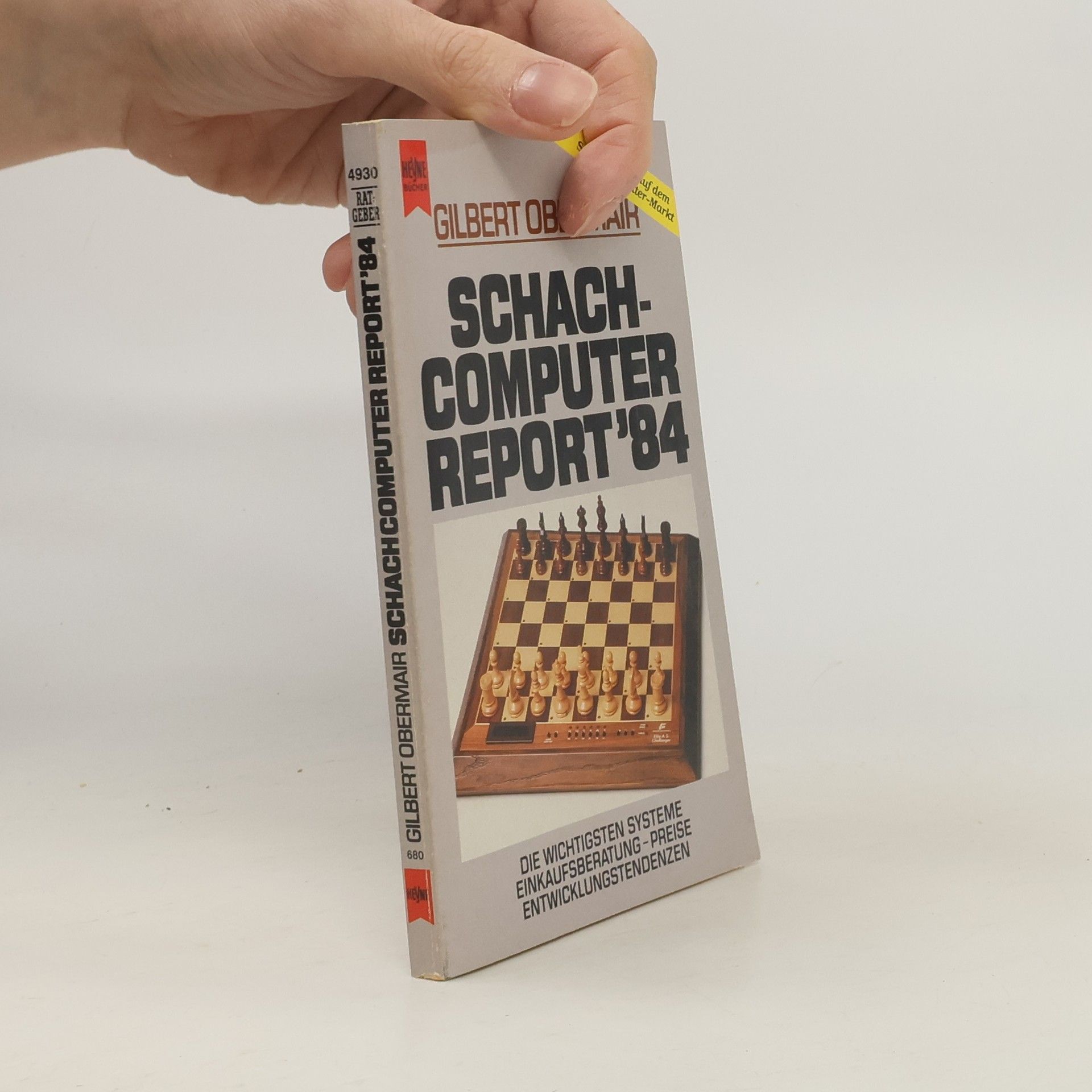 Gilbert Obermair Schachcomputer Report '84
