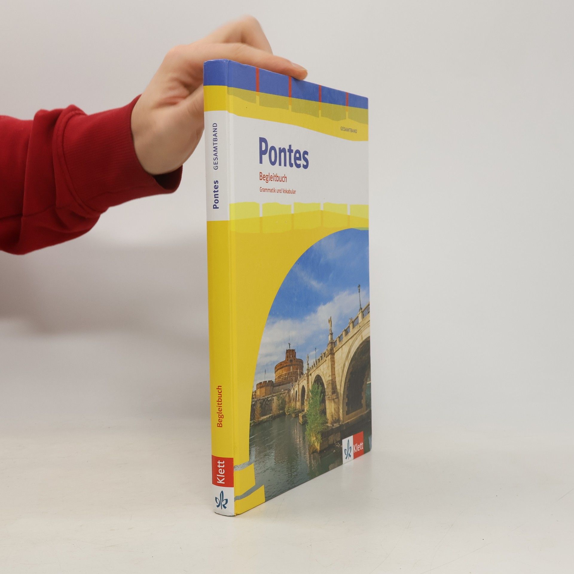 Auteurscollectief Pontes Gesamtband. Begleitbuch Grammatik und Vokabular 1. - 3. Lernjahr bzw. 1. - 4. Lernjahr