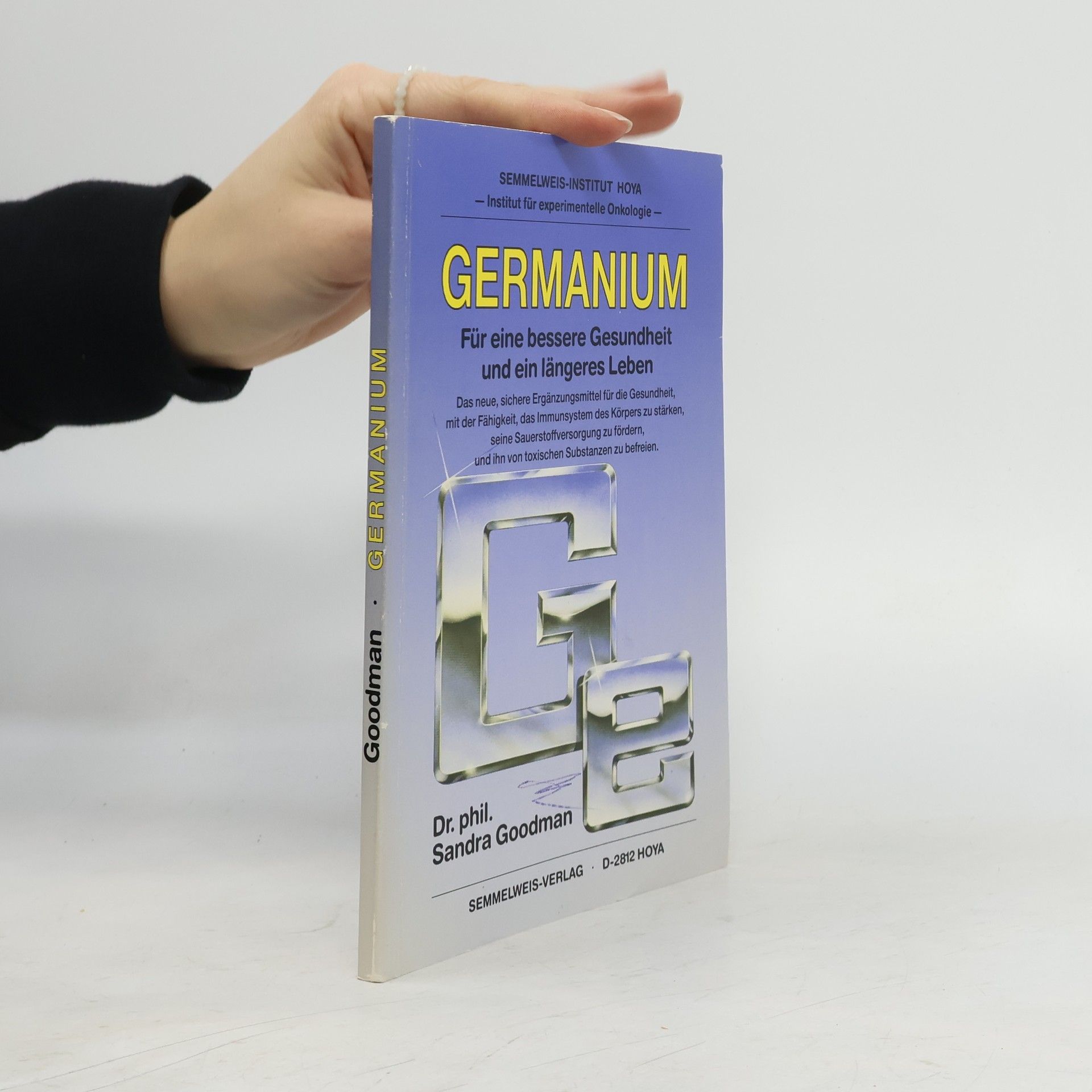 Germanium - Für eine bessere Gesundheit und ein längeres Leben