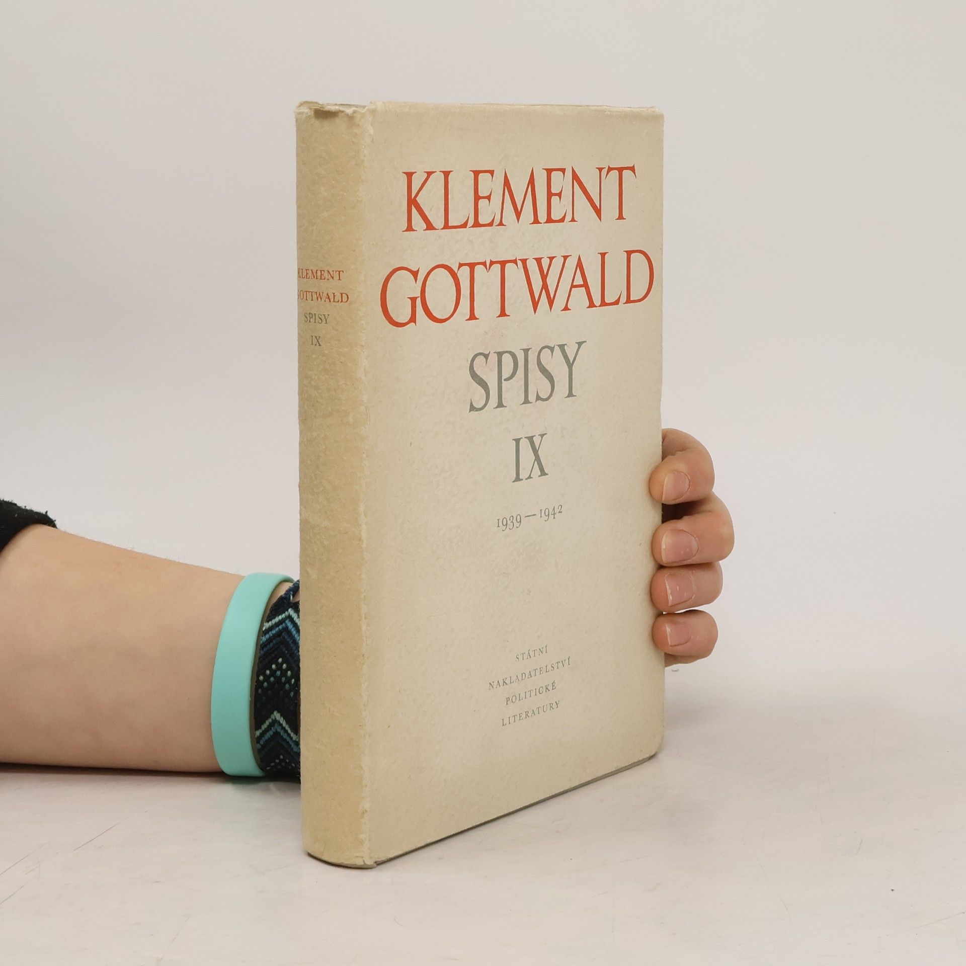 Klement Gottwald Klement Gottwald spisy IX