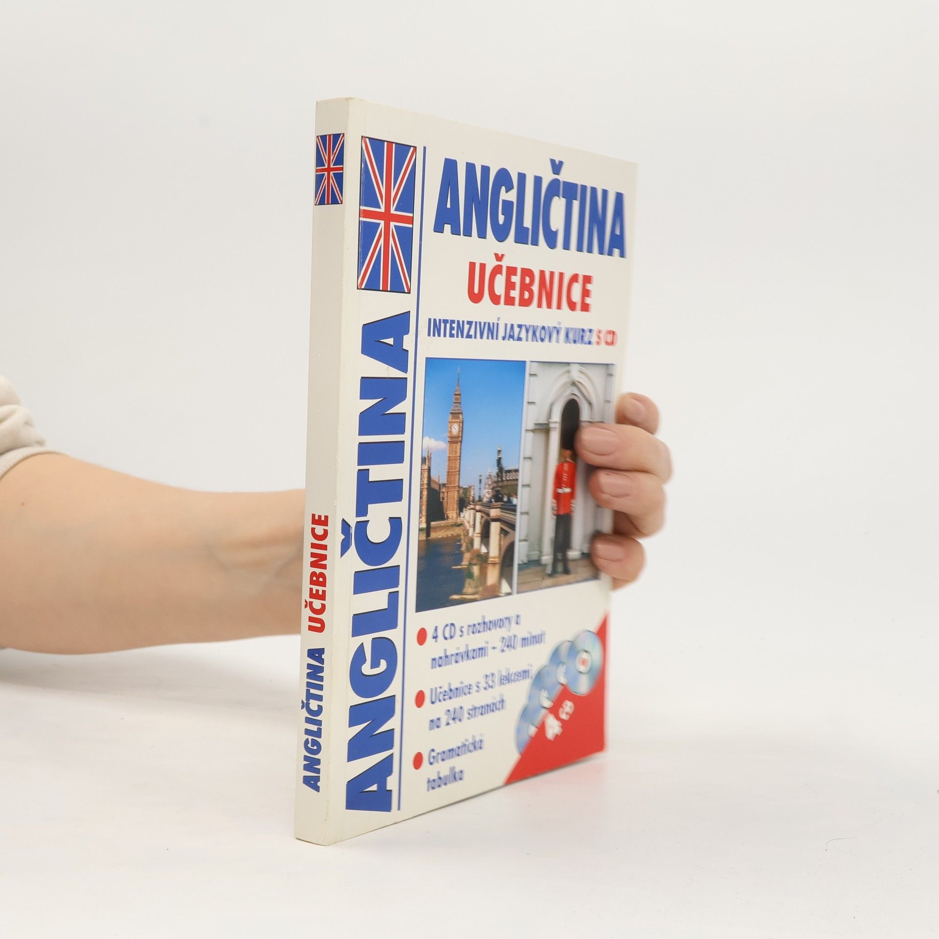 Antony Peck Angličtina : intenzívny jazykový kurz - učebnica, gramatická tabul´ka, 4 CD