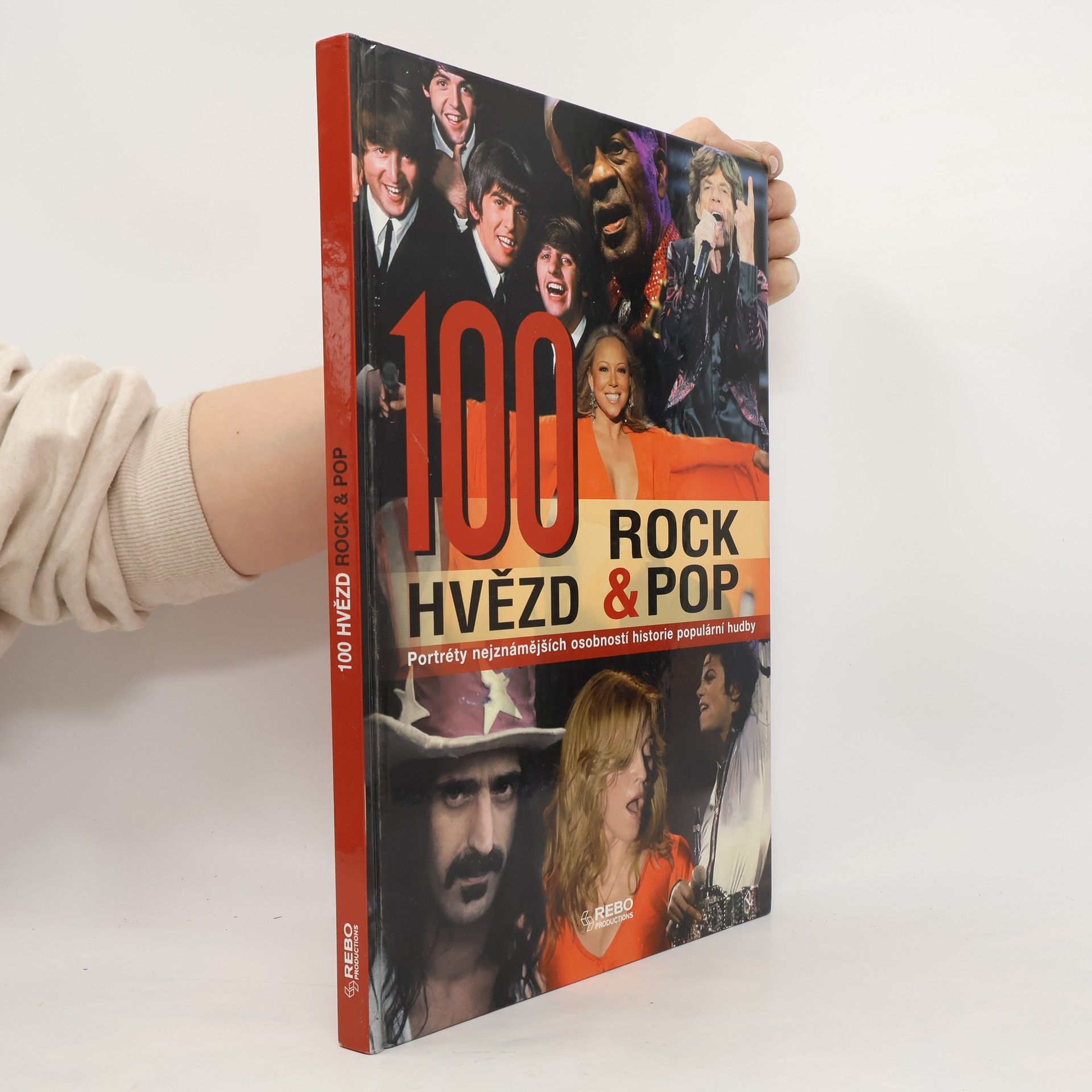 Martina Handwerker 100 hvězd rock & pop. Portréty nejznámějších osobností historie populární hudby