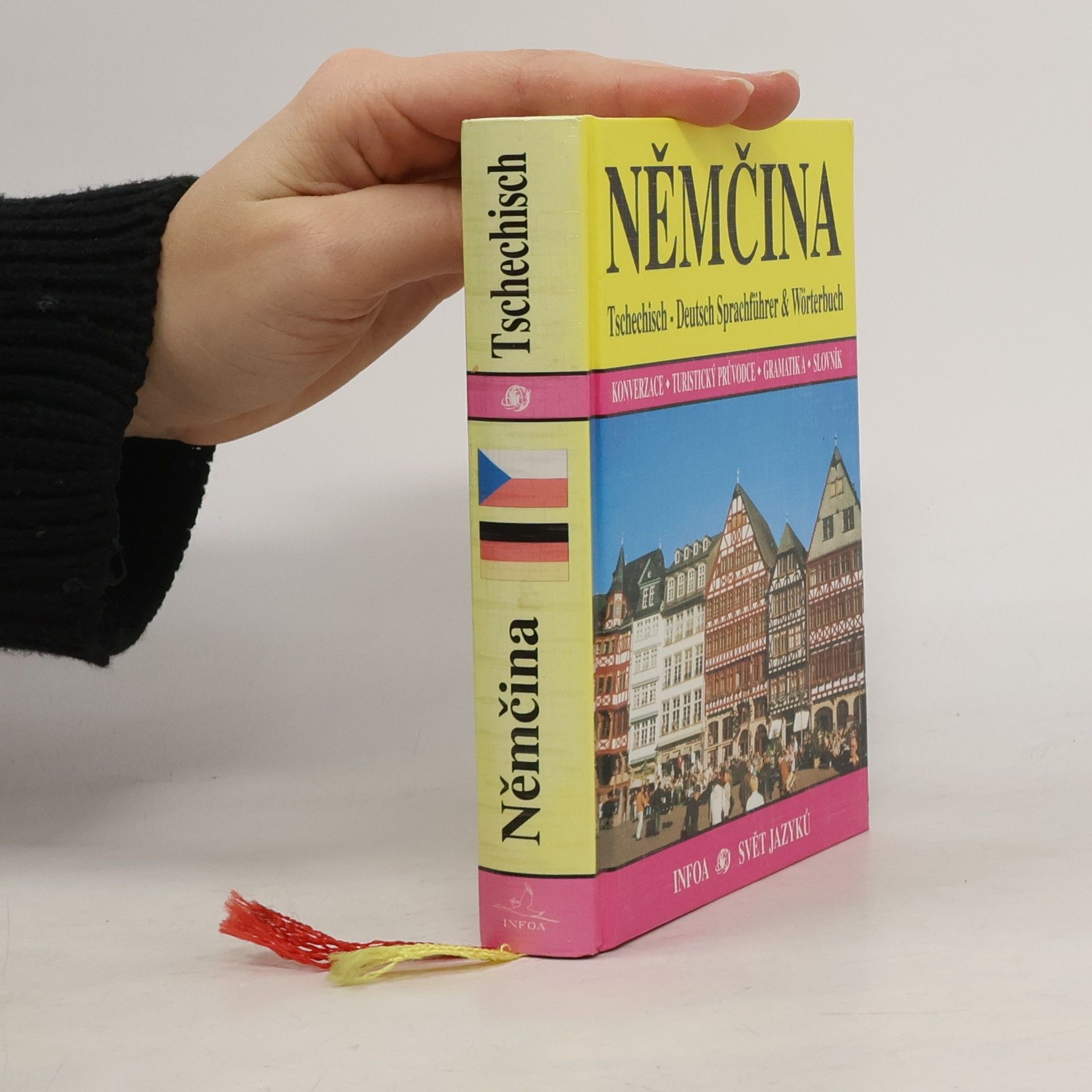 Jana Navrátilová Němčina: Tschechisch-deutsch Sprachführer & Wörterbuch: Konverzace - turistický průvodce - gramatika - slovník