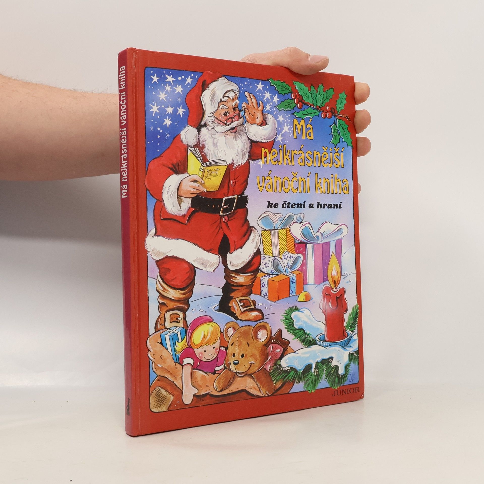 Má nejkrásnější vánoční kniha ke čtení a hraní