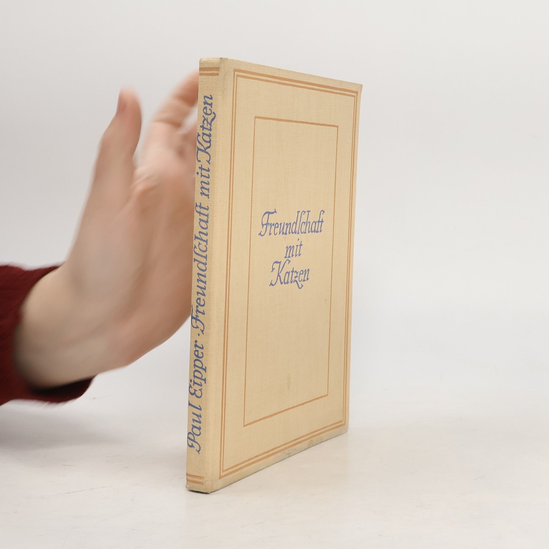 Paul Eipper Freundschaft mit Katzen