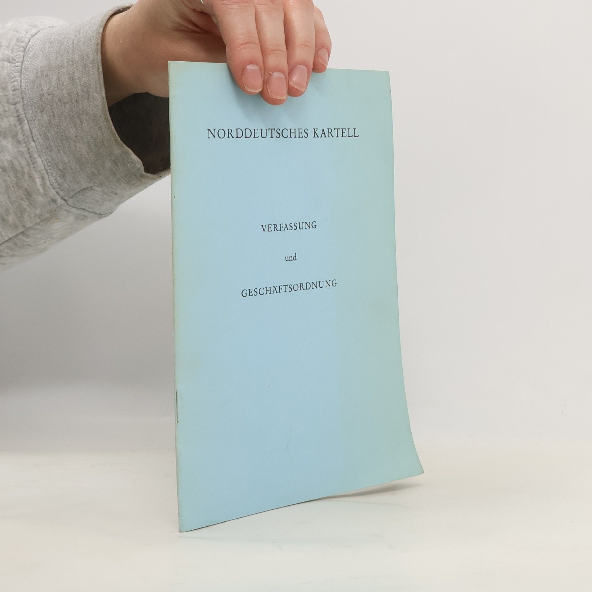 Collectif d'auteurs Norddeutsches Kartell