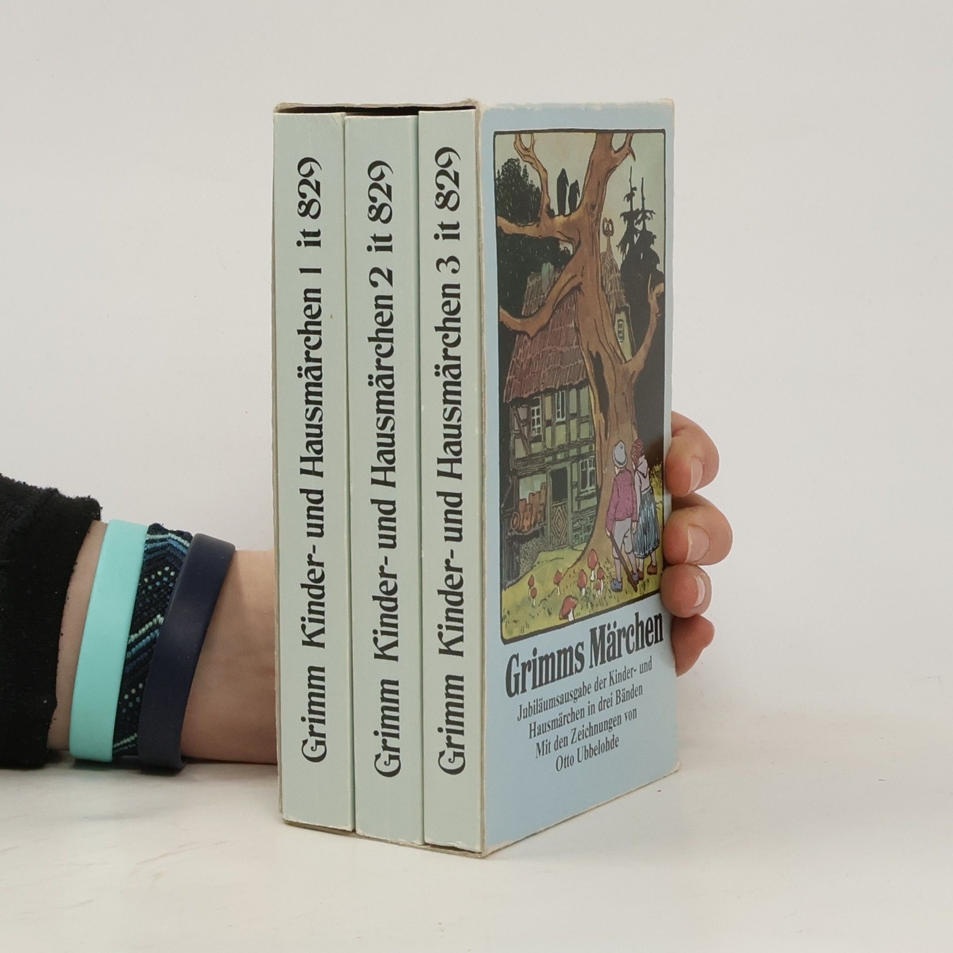 Kinder- und Hausmärchen gesammelt durch die Brüder Grimm 1-3 (3 svazky)