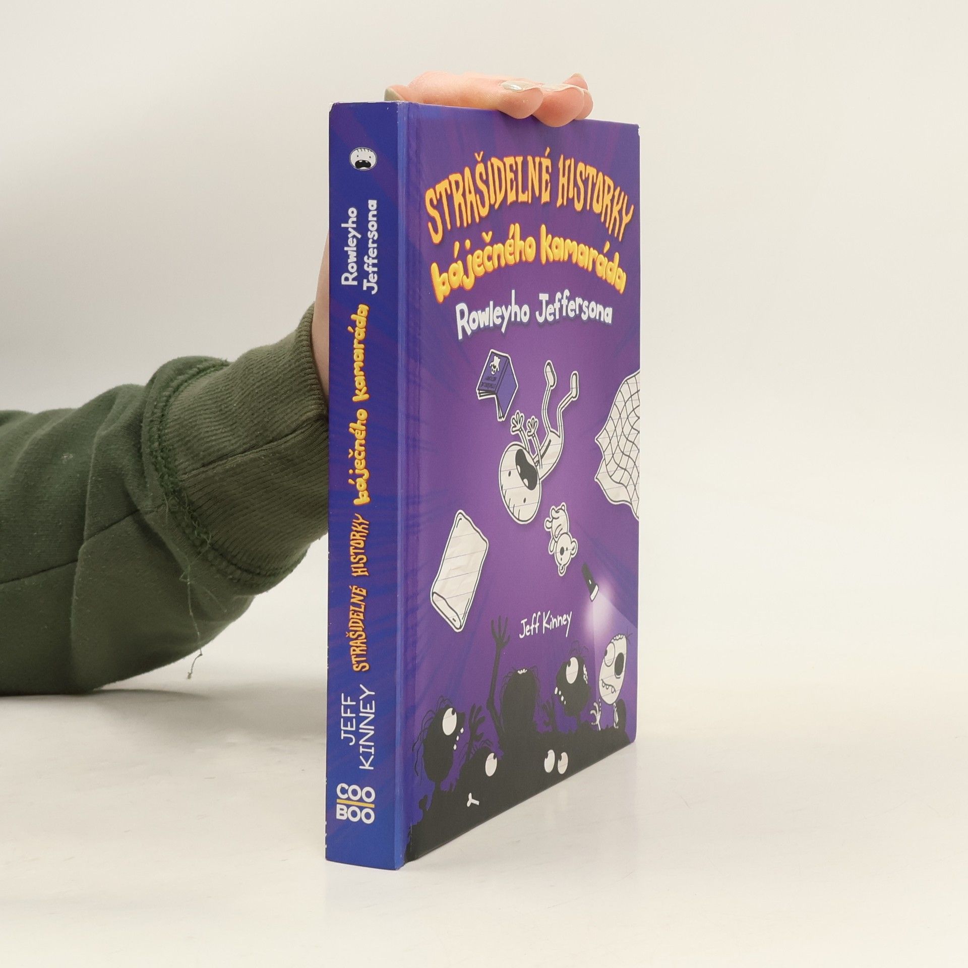 Jeff Kinney Strašidelné historky báječného kamaráda Rowleyho Jeffersona