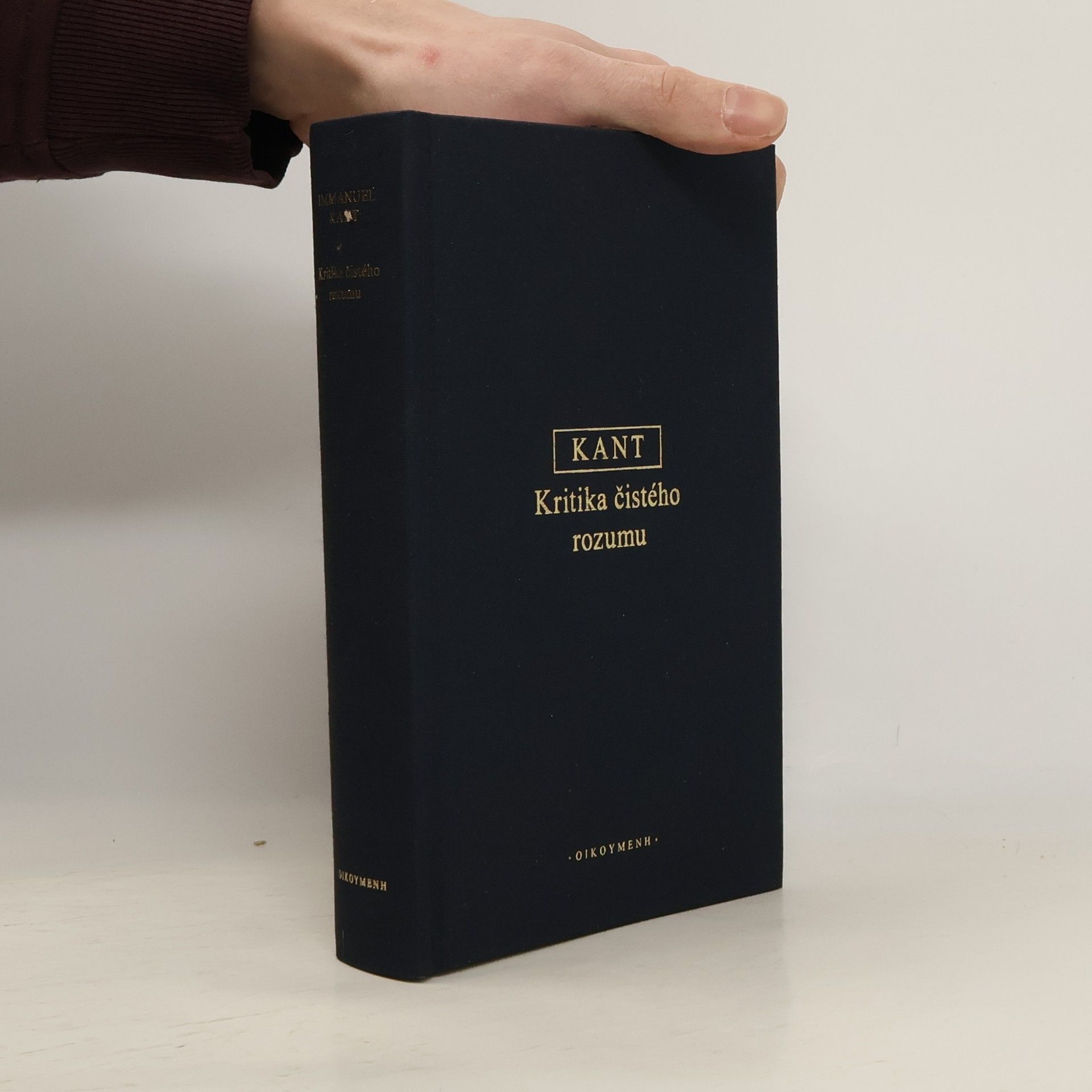 Immanuel Kant Kritika čistého rozumu