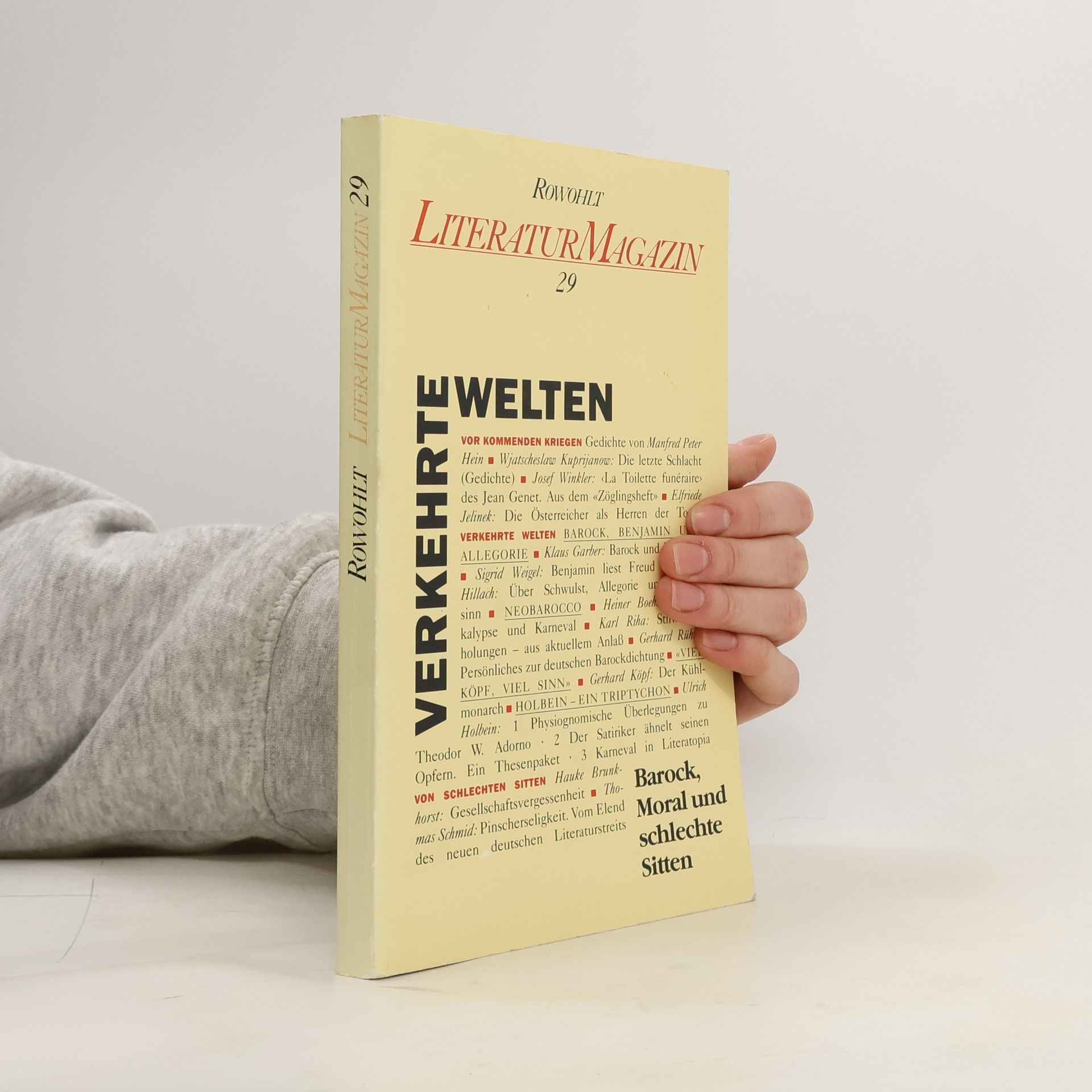 Literaturmagazin - 29: Verkehrte Welten