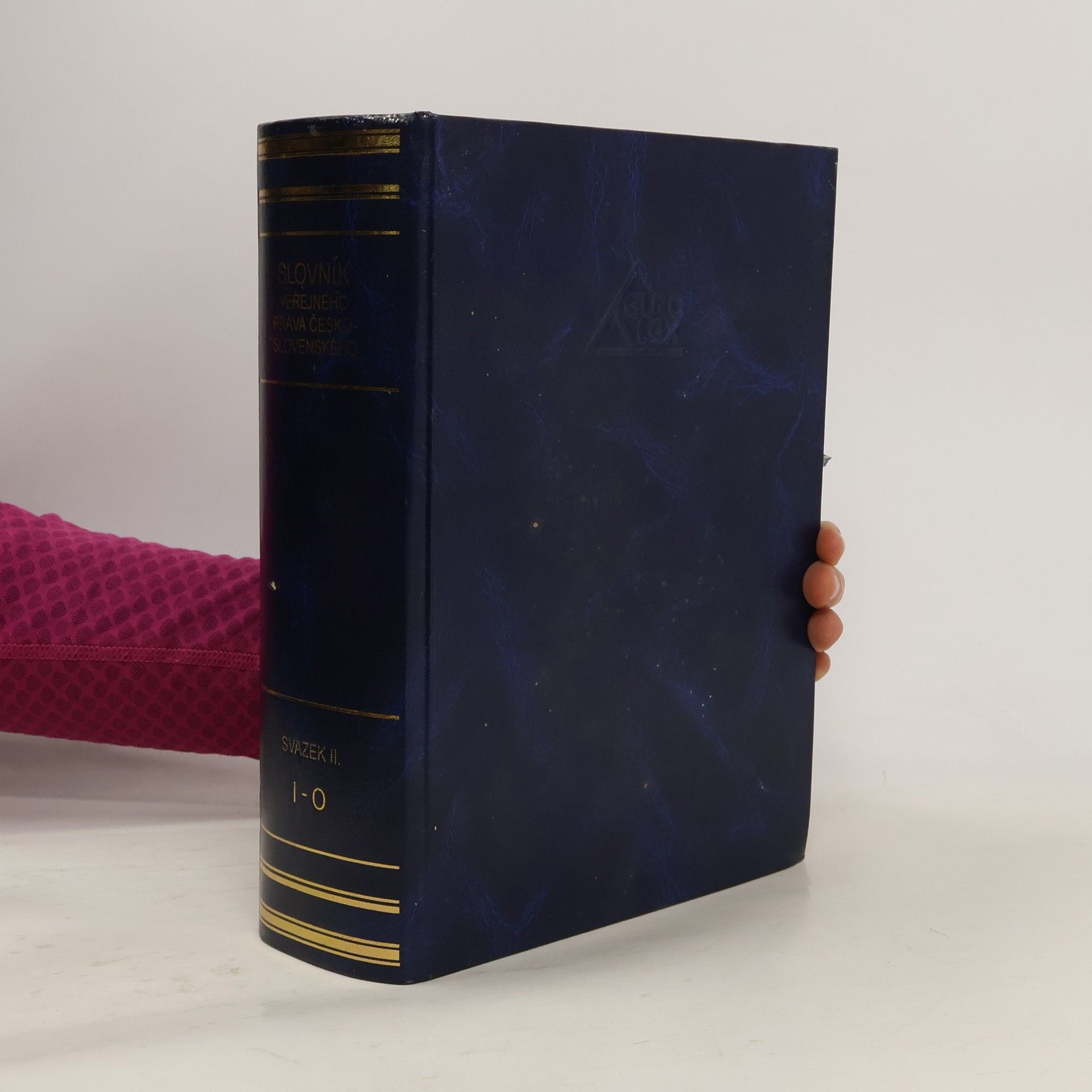 Emil Hácha Slovník veřejného práva československého. Svazek. II, [I-O]