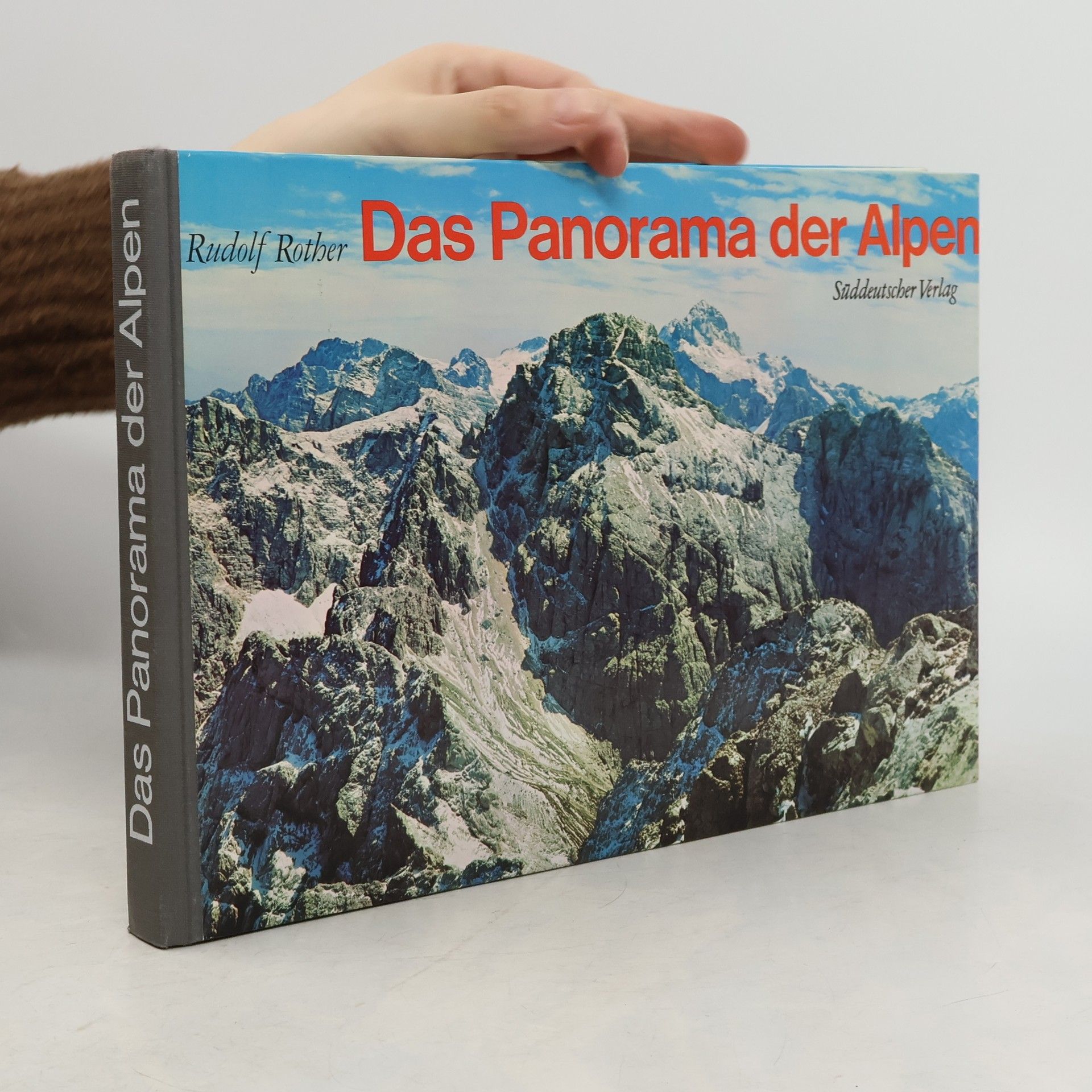 Rudolf Rother Das Panorama der Alpen