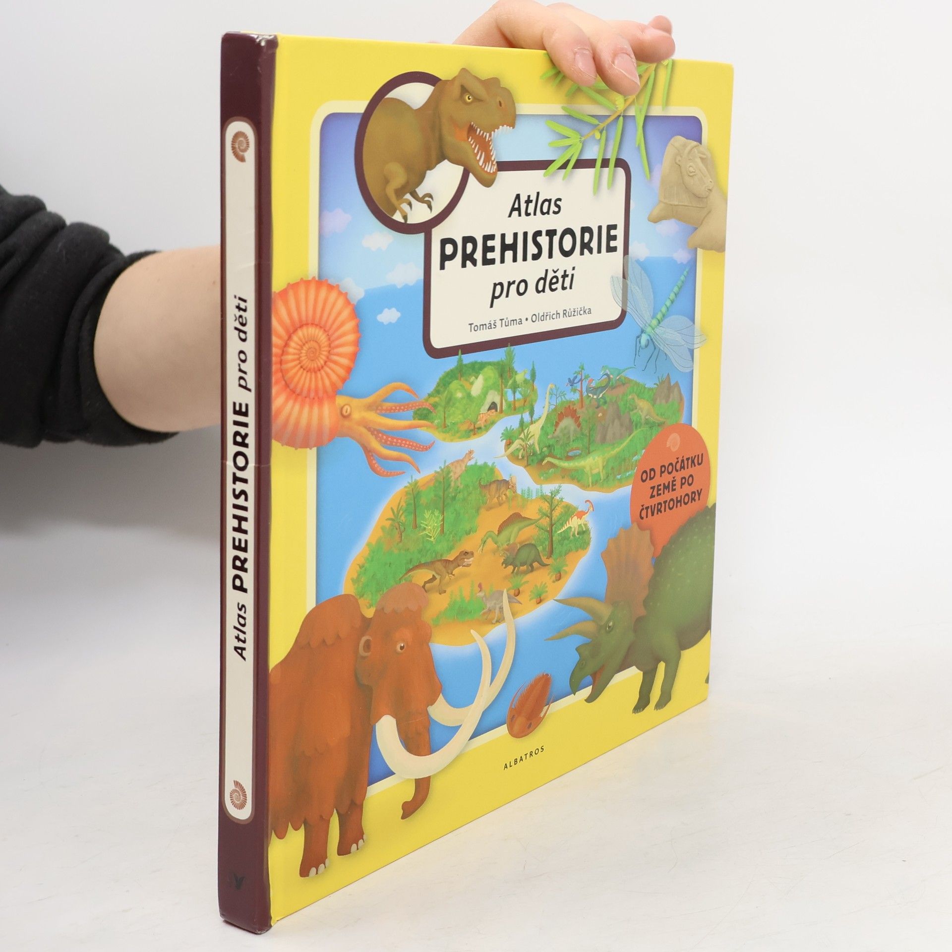 Atlas prehistorie pro děti. Od počátku Země po čtvrtohory