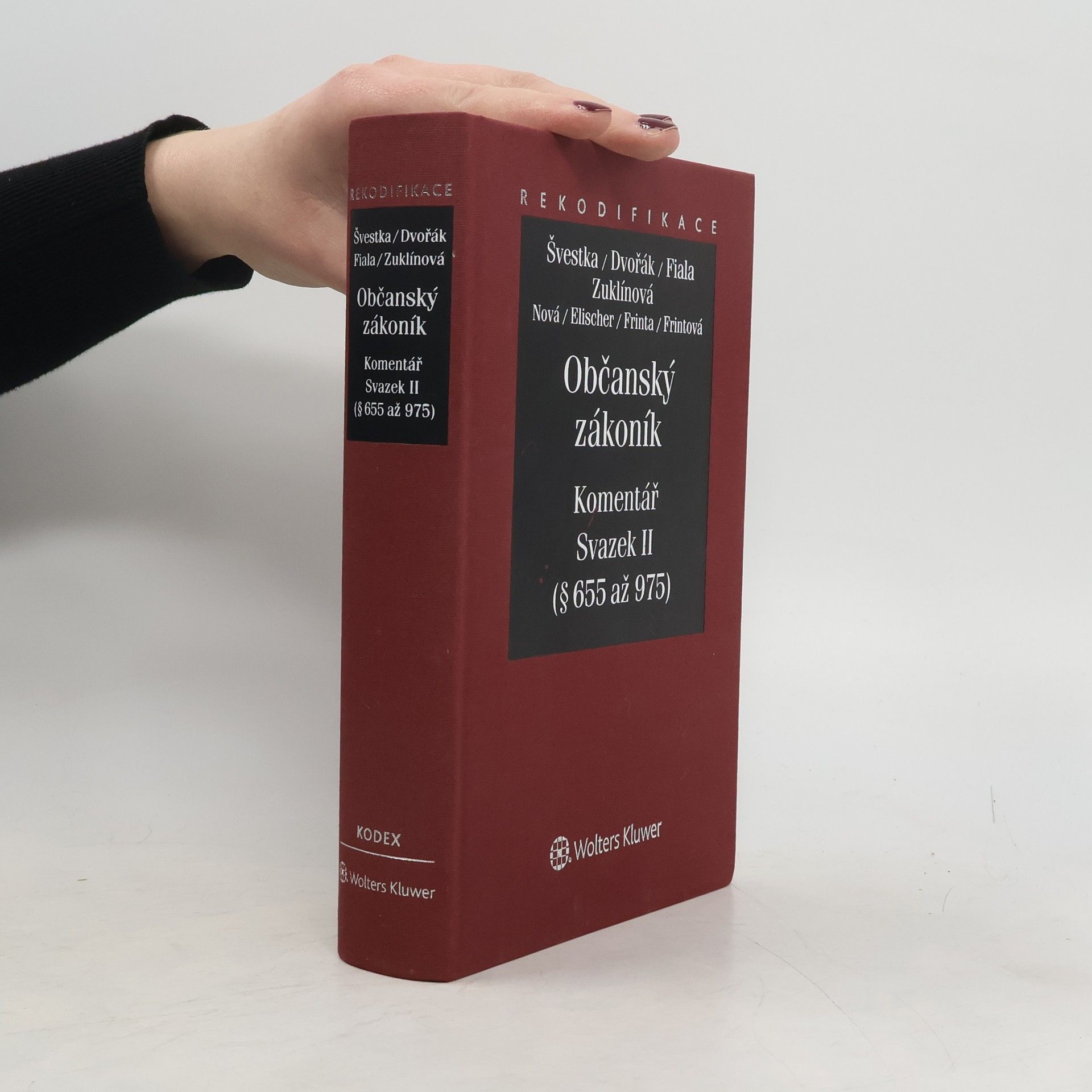 Občanský zákoník. Komentář II