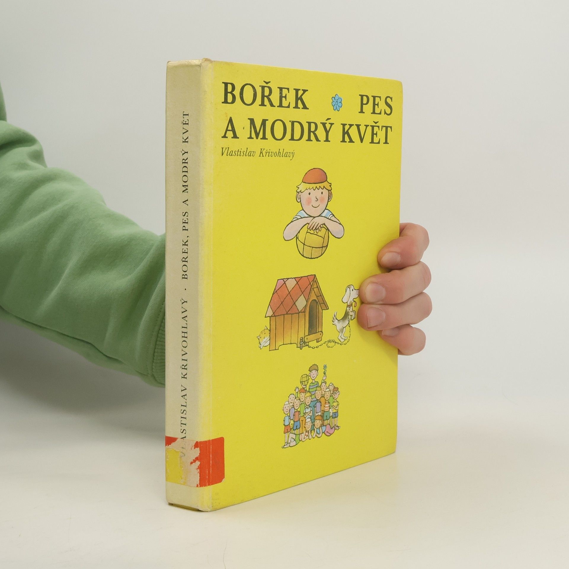 Vlastislav Křivohlavý Bořek, pes a modrý květ