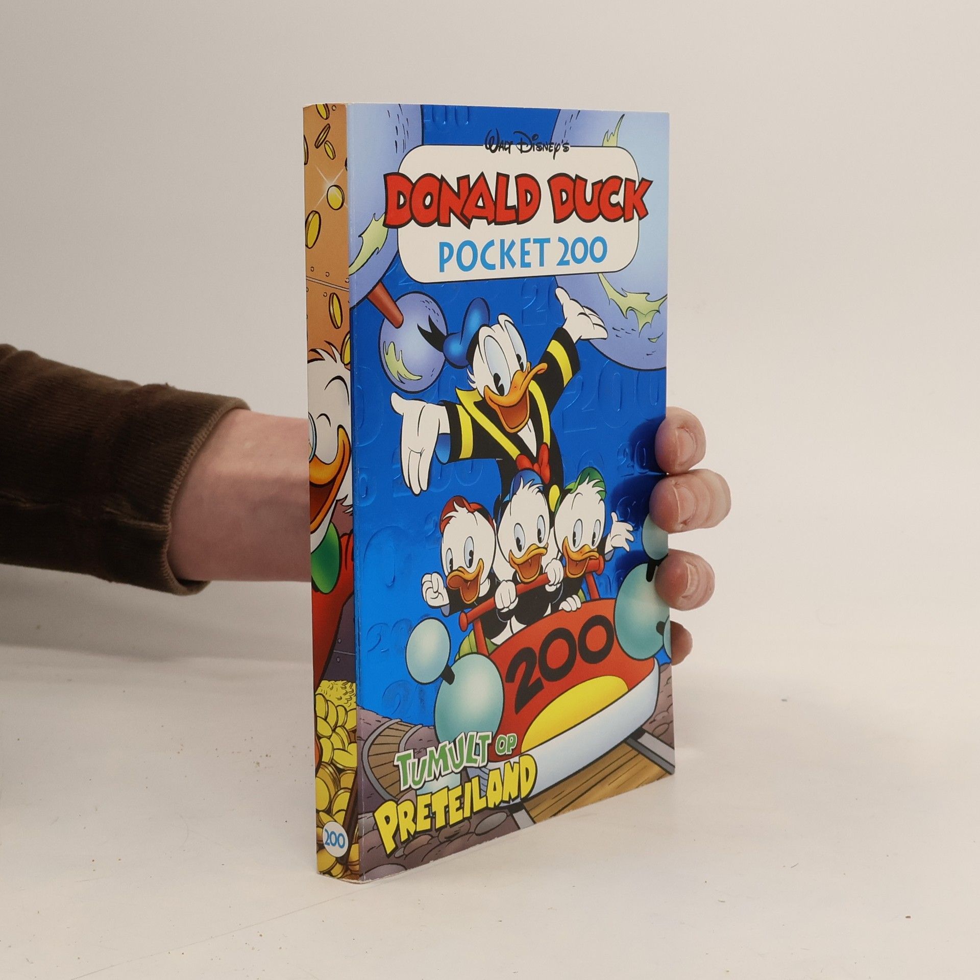Walt Disney Donald Duck Pocket - 200: Donald Duck - Tumult op Preteiland - druk 1