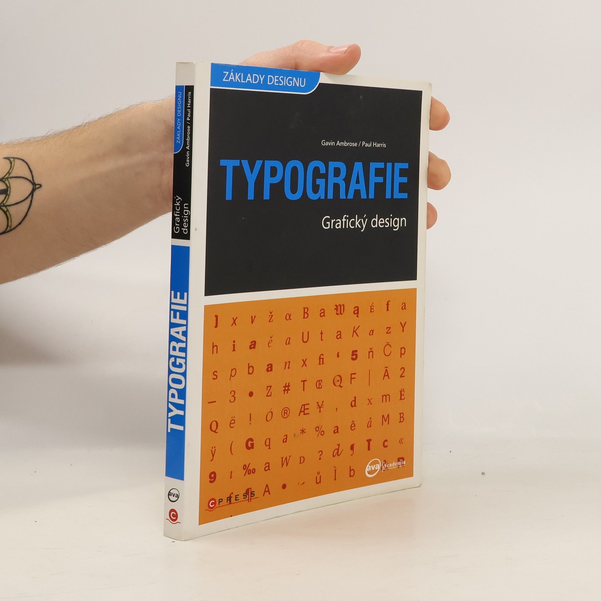 Gavin Ambrose Grafický design. Typografie