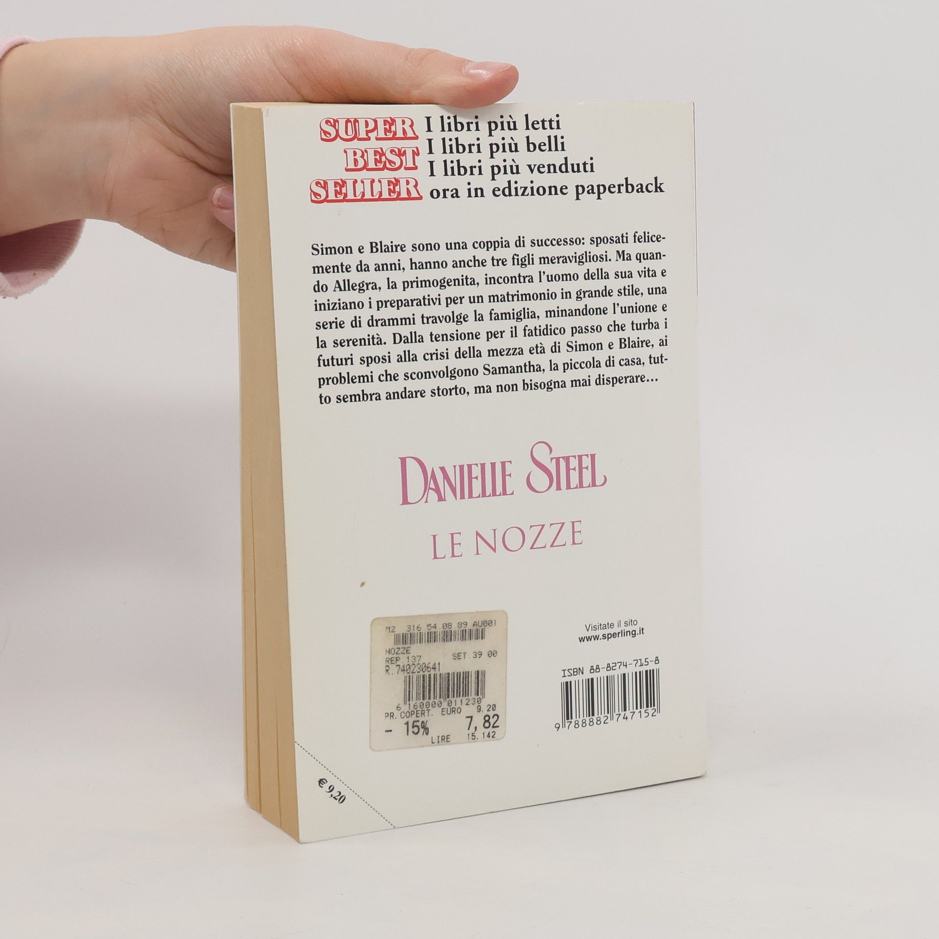 Danielle Steelová Le Nozze