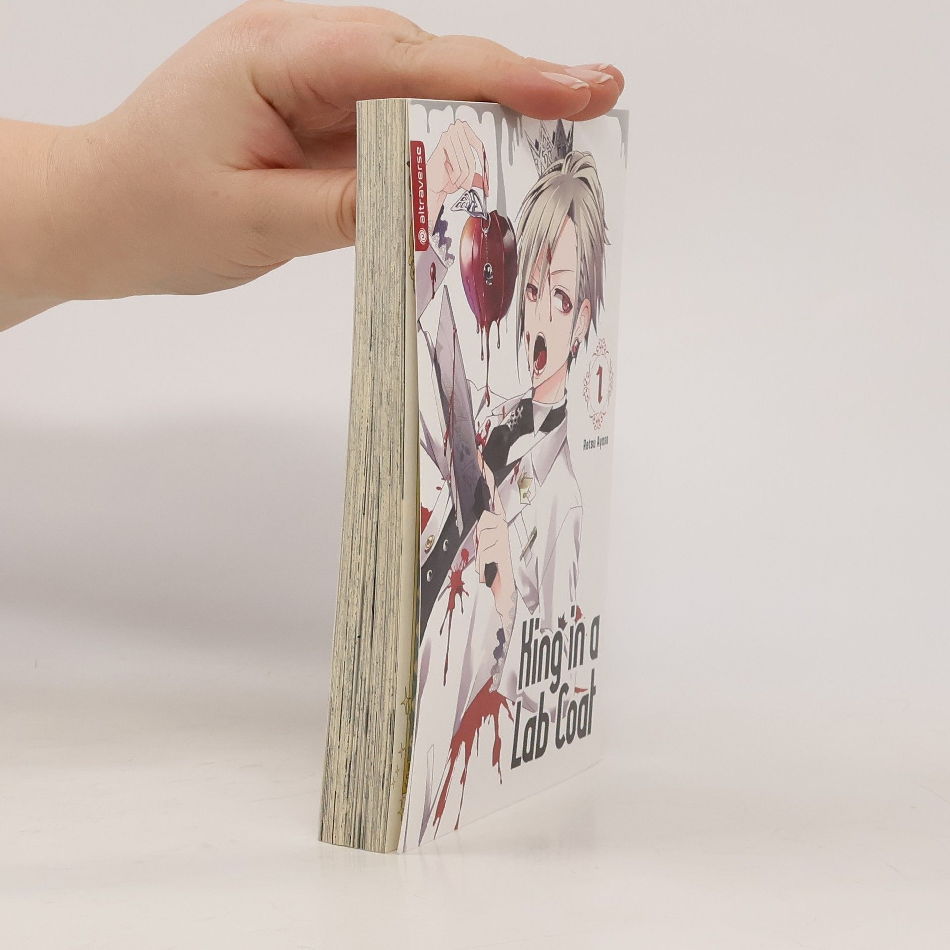 Retsu Ayase King in a lab coat 1