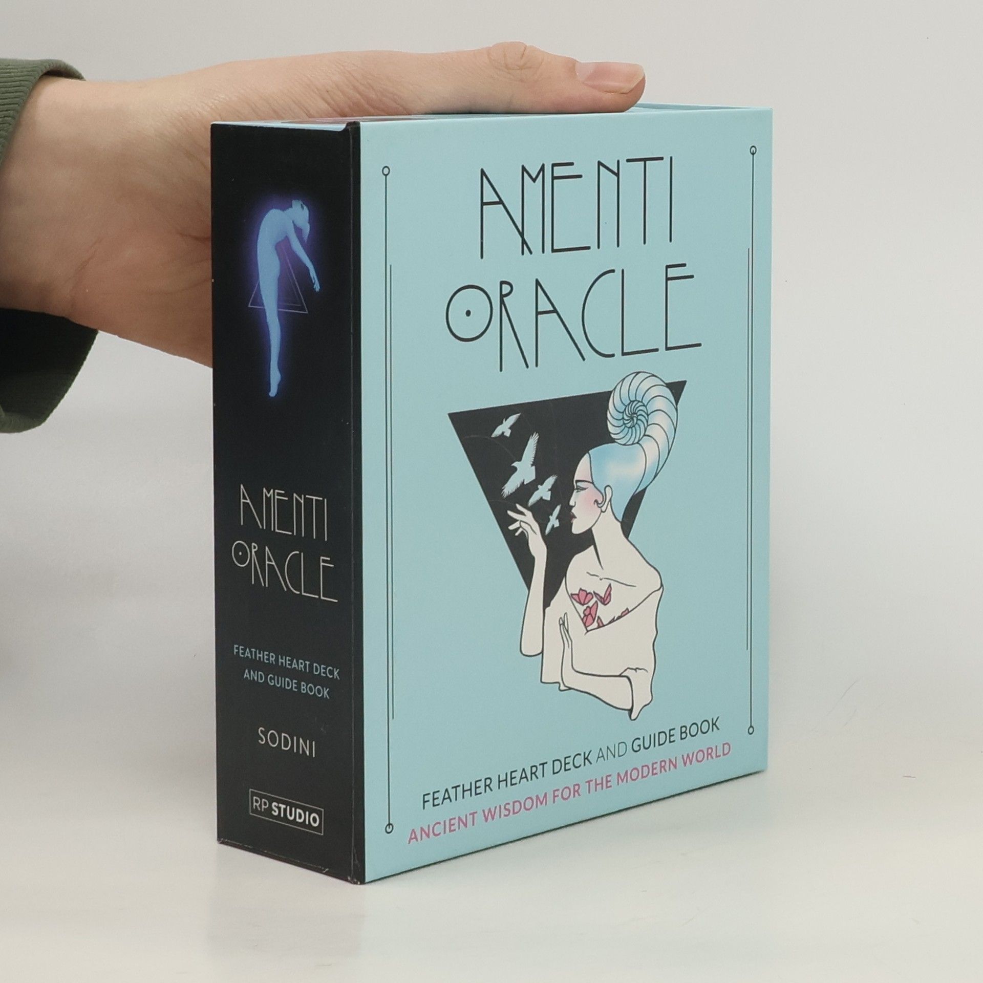 Natalee Miller Amenti Oracle Feather Heart Deck and Guide Book