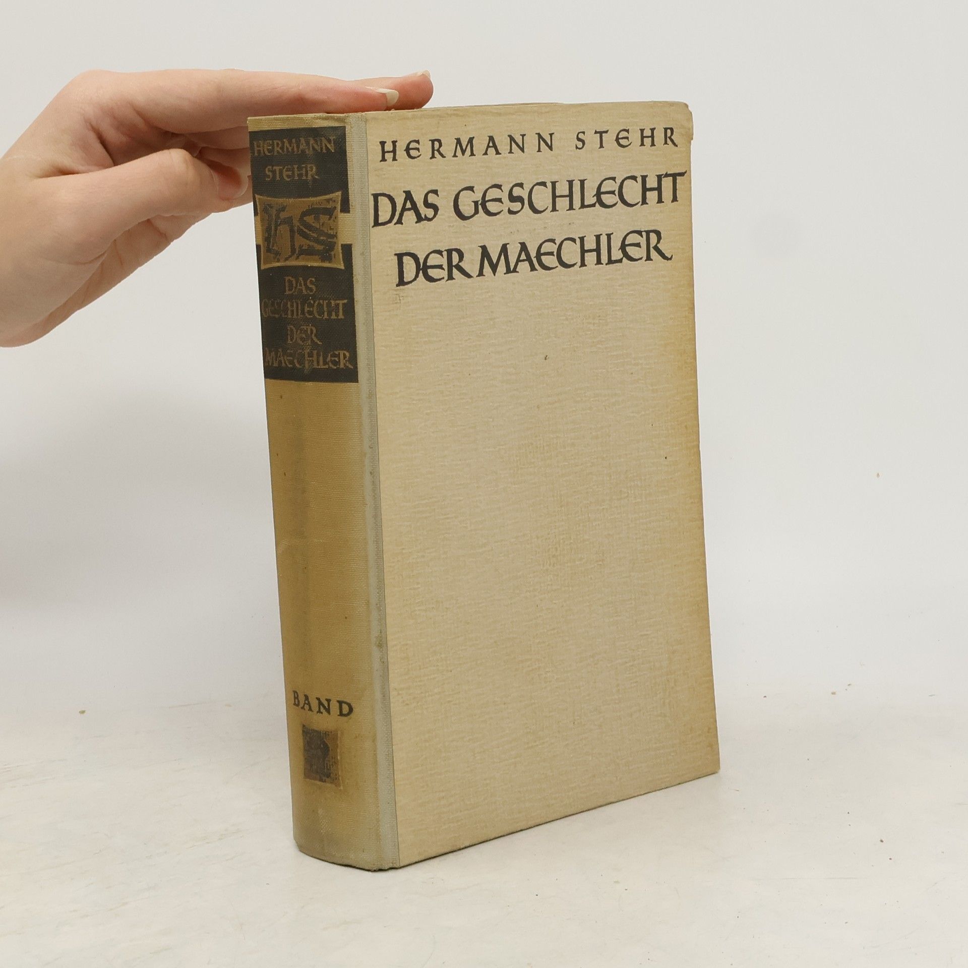 Hermann Stehr Das Geschlecht der Maechler II