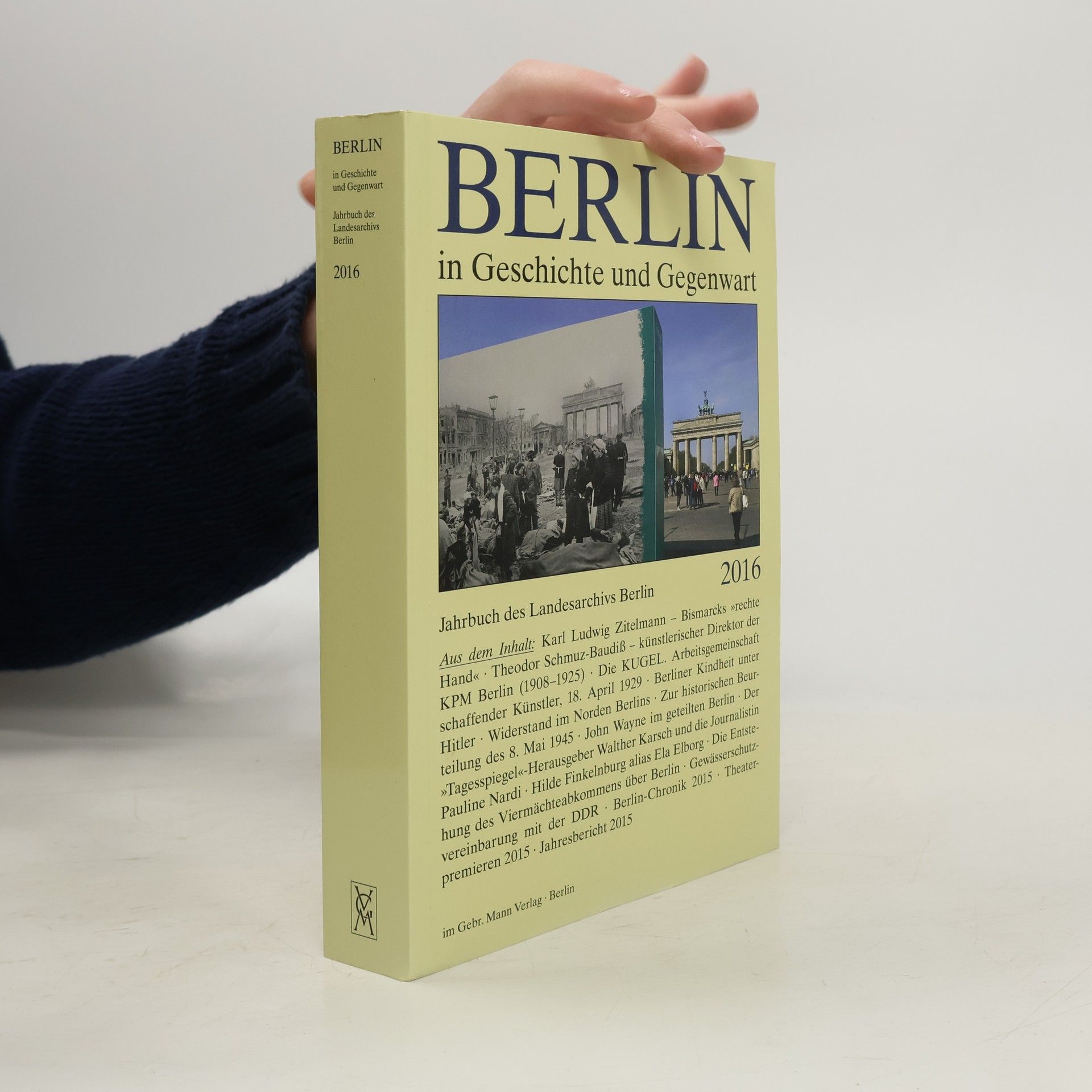 Berlin in Geschichte und Gegenwart 2016