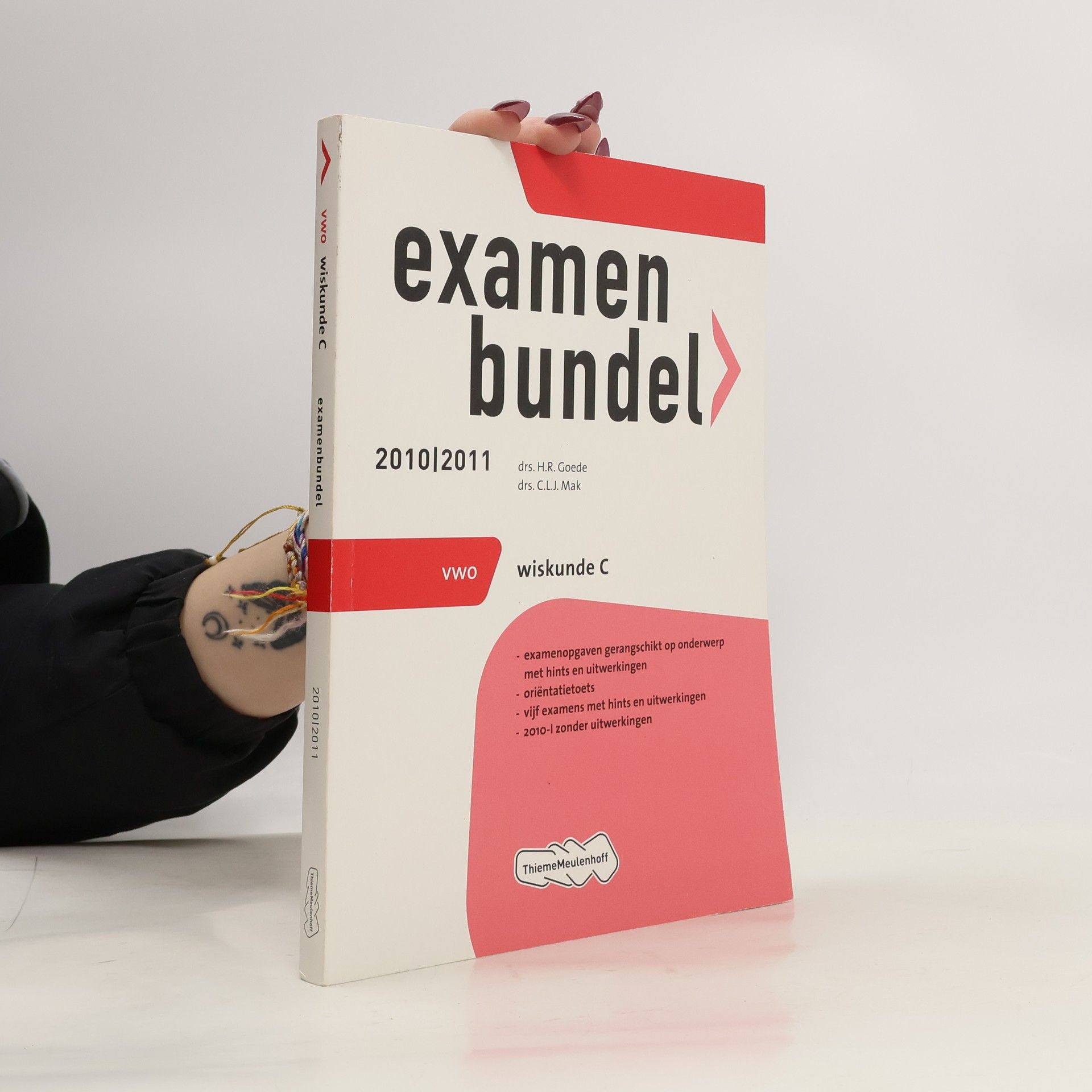 H.R. Goede Examenbundel Vwo wiskunde C 2010/2011