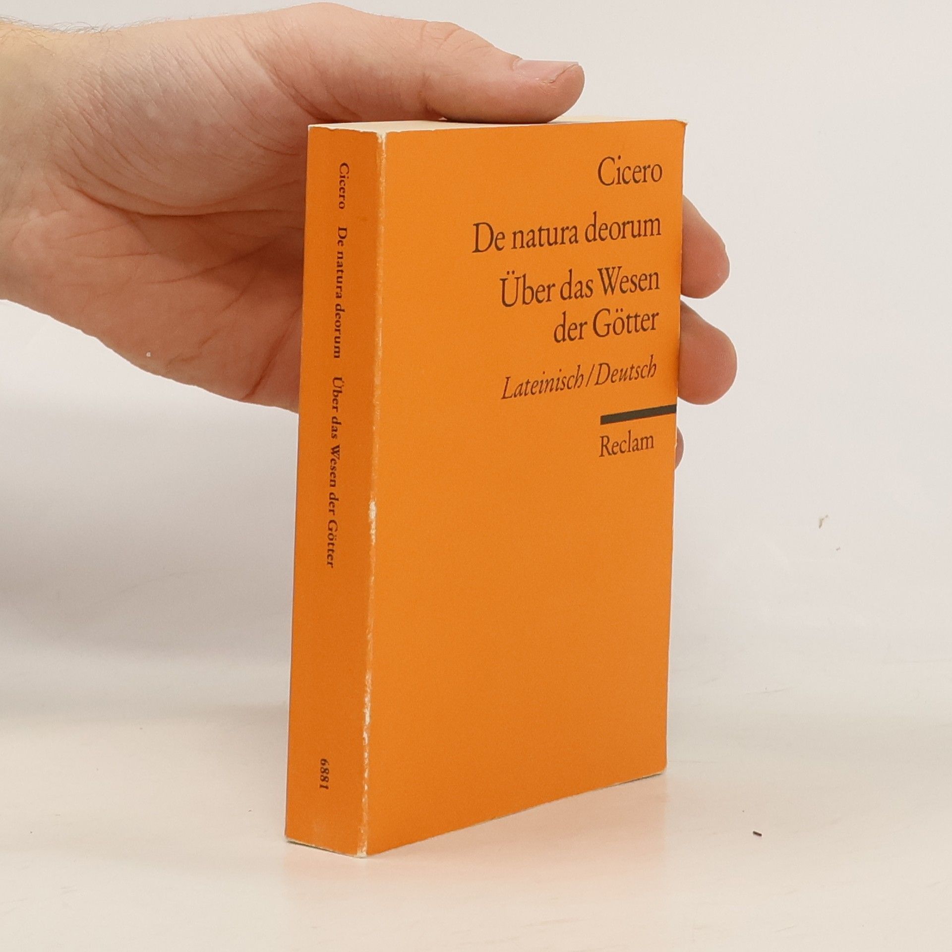 Marcus Tullius Cicero De natura deorum