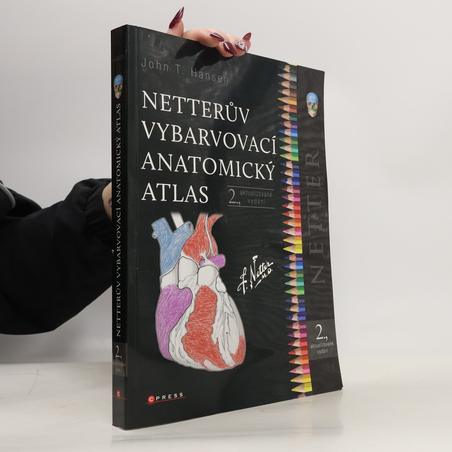 John T. Hansen Netterův vybarvovací anatomický atlas