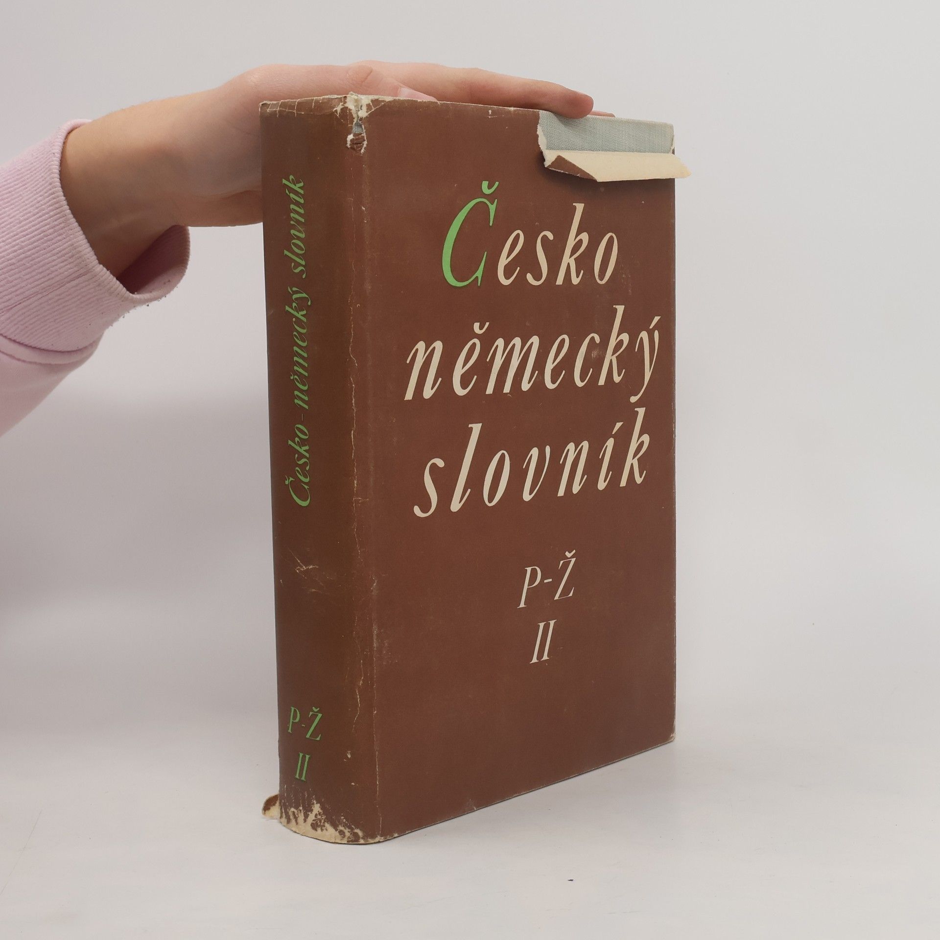 Autores varios Česko německý slovník II. P-Ž