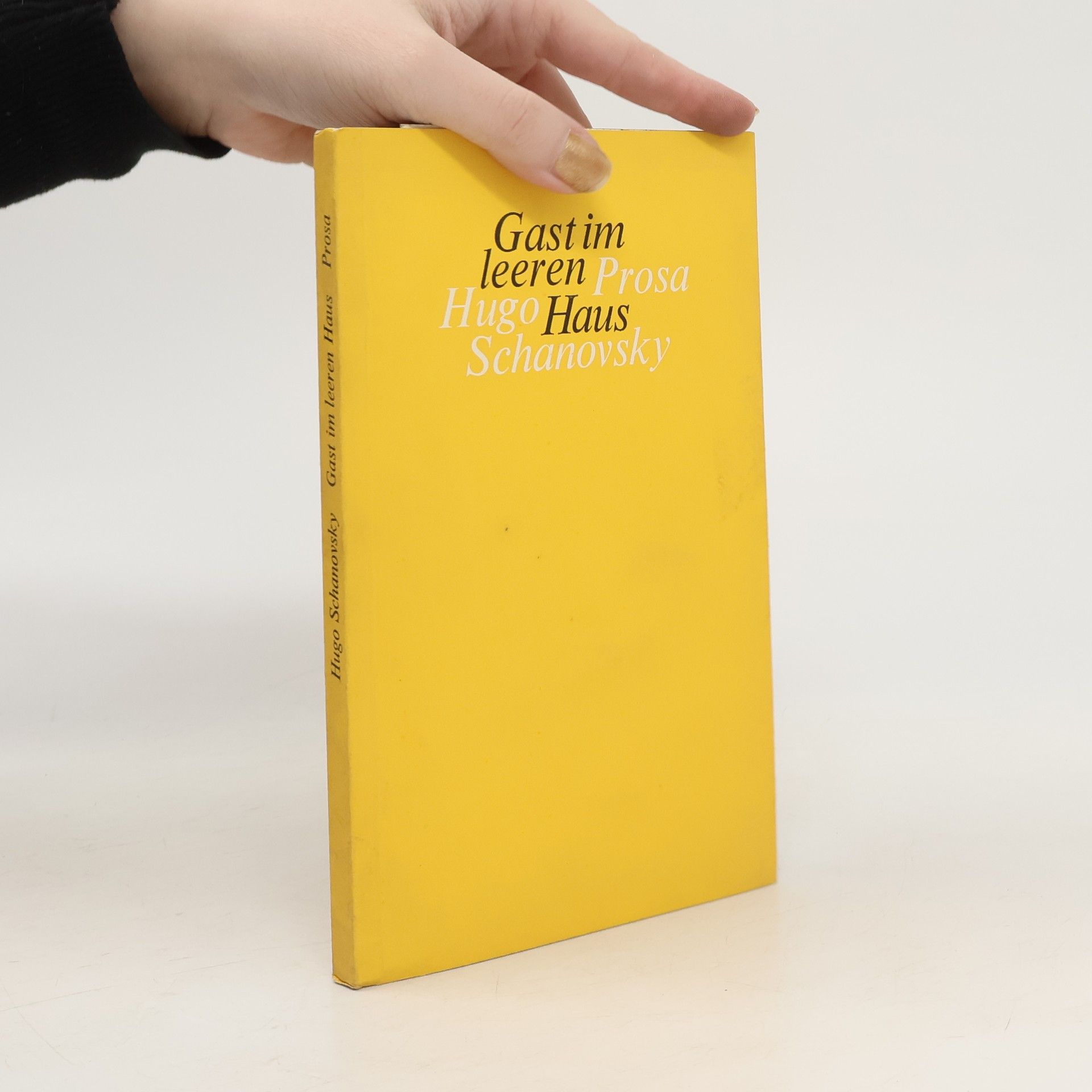 Hugo Schanovsky Gast im leeren Haus