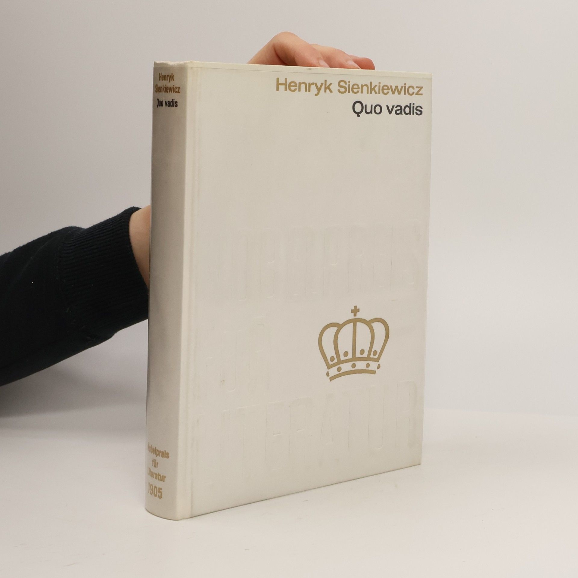 Henryk Sienkiewicz Nobelpreis für Literatur 1905. Quo vadis