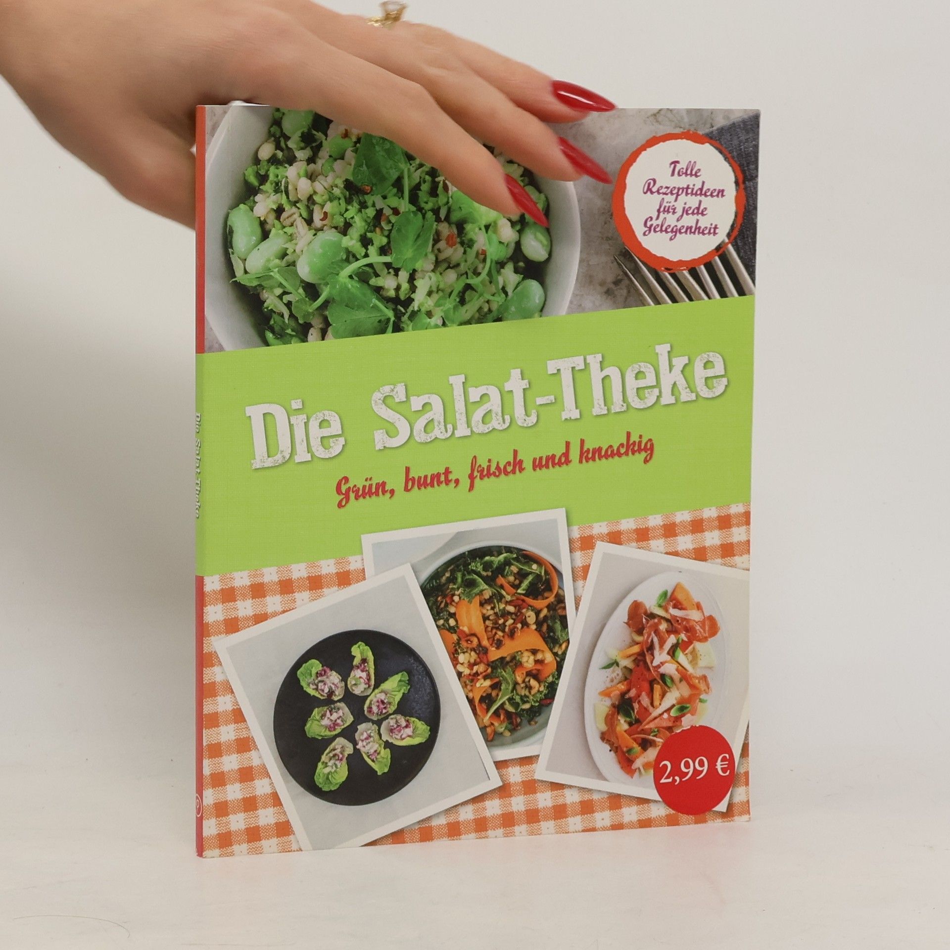 Die Salat-Theke, Grün, bunt, frisch und hnachig