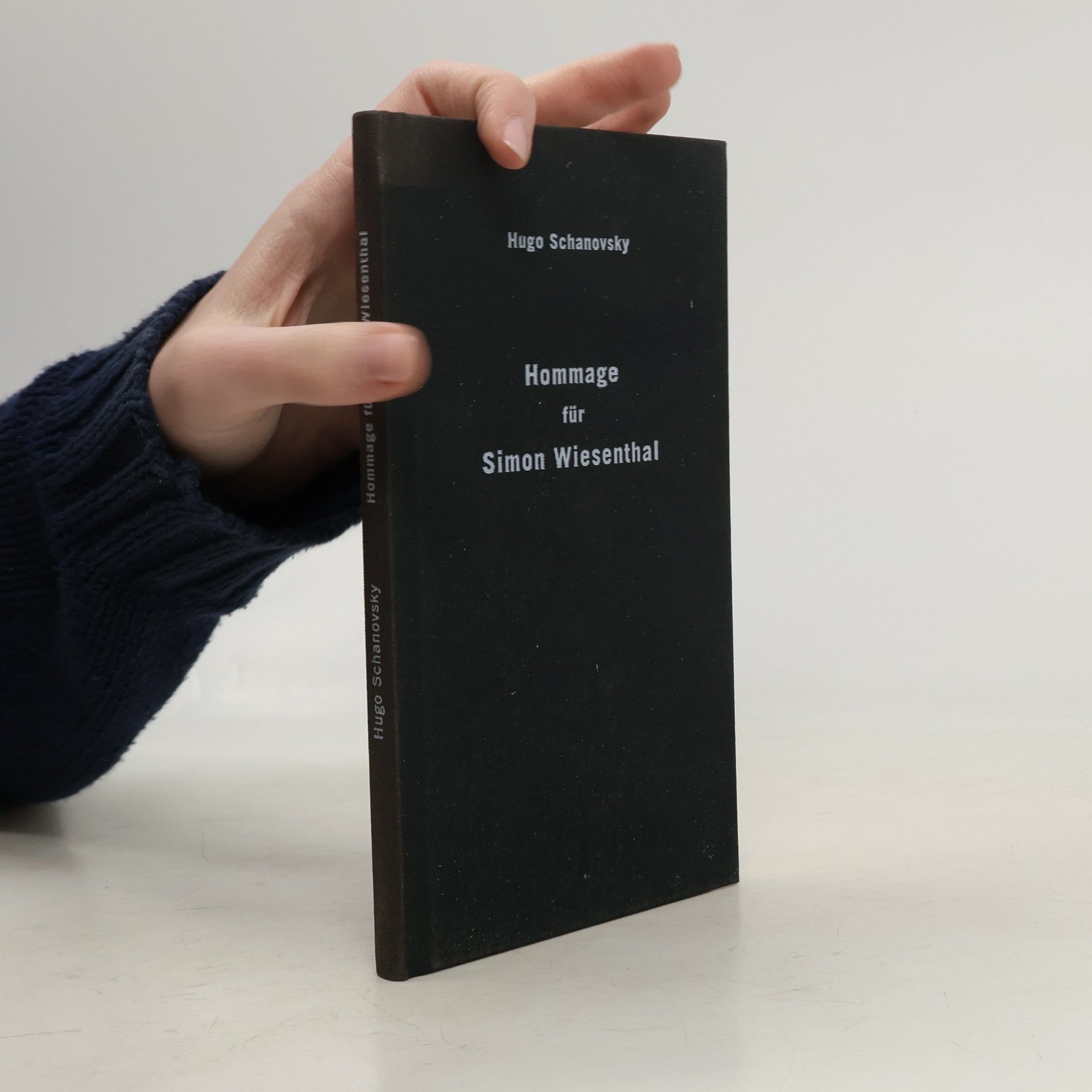 Hugo Schanovsky Hommage für Simon Wiesenthal