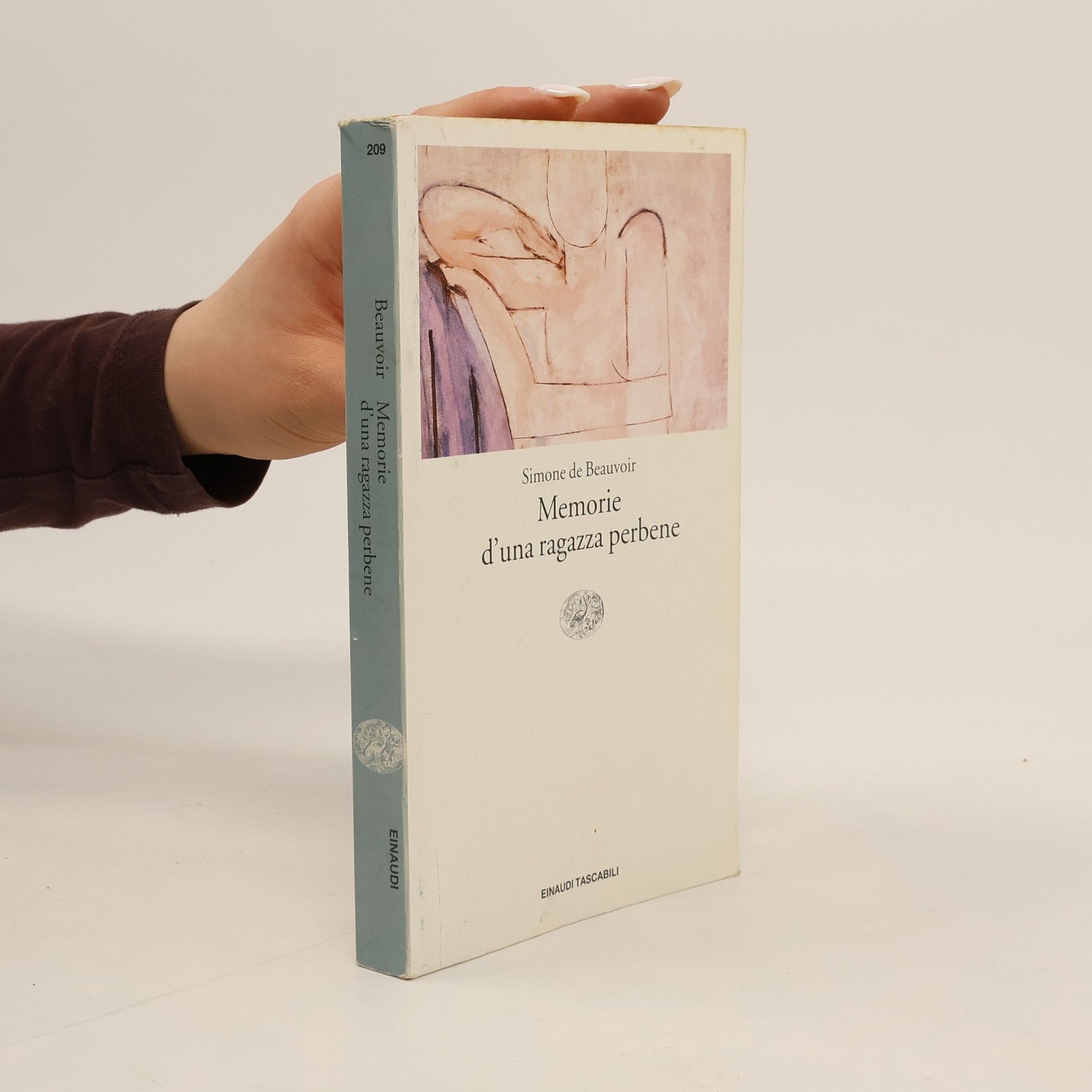 Bruno Fonzi Einaudi tascabili - 209: Memorie d'una ragazza perbene